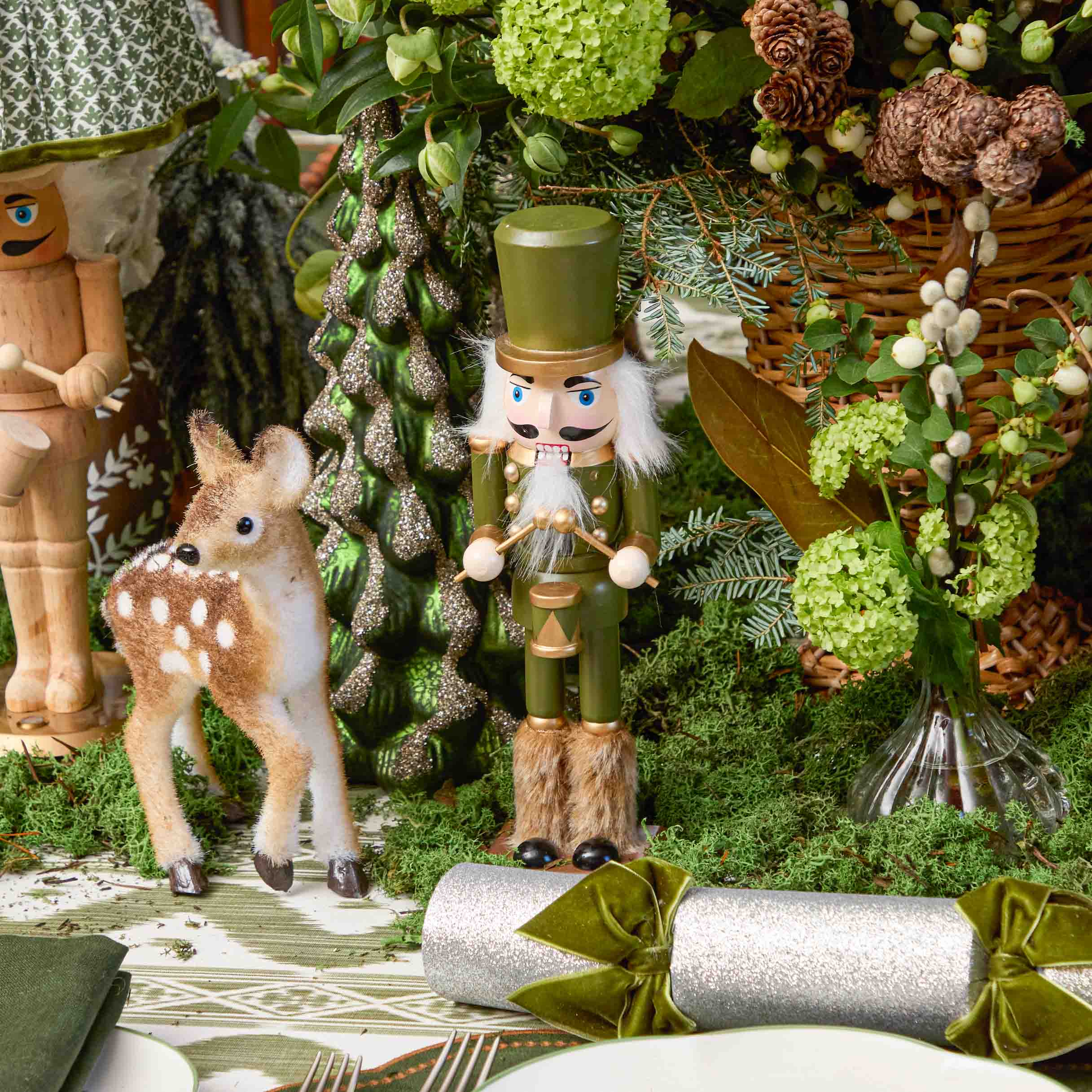 Green Fur Booted Nutcracker (Pair) - Image 5