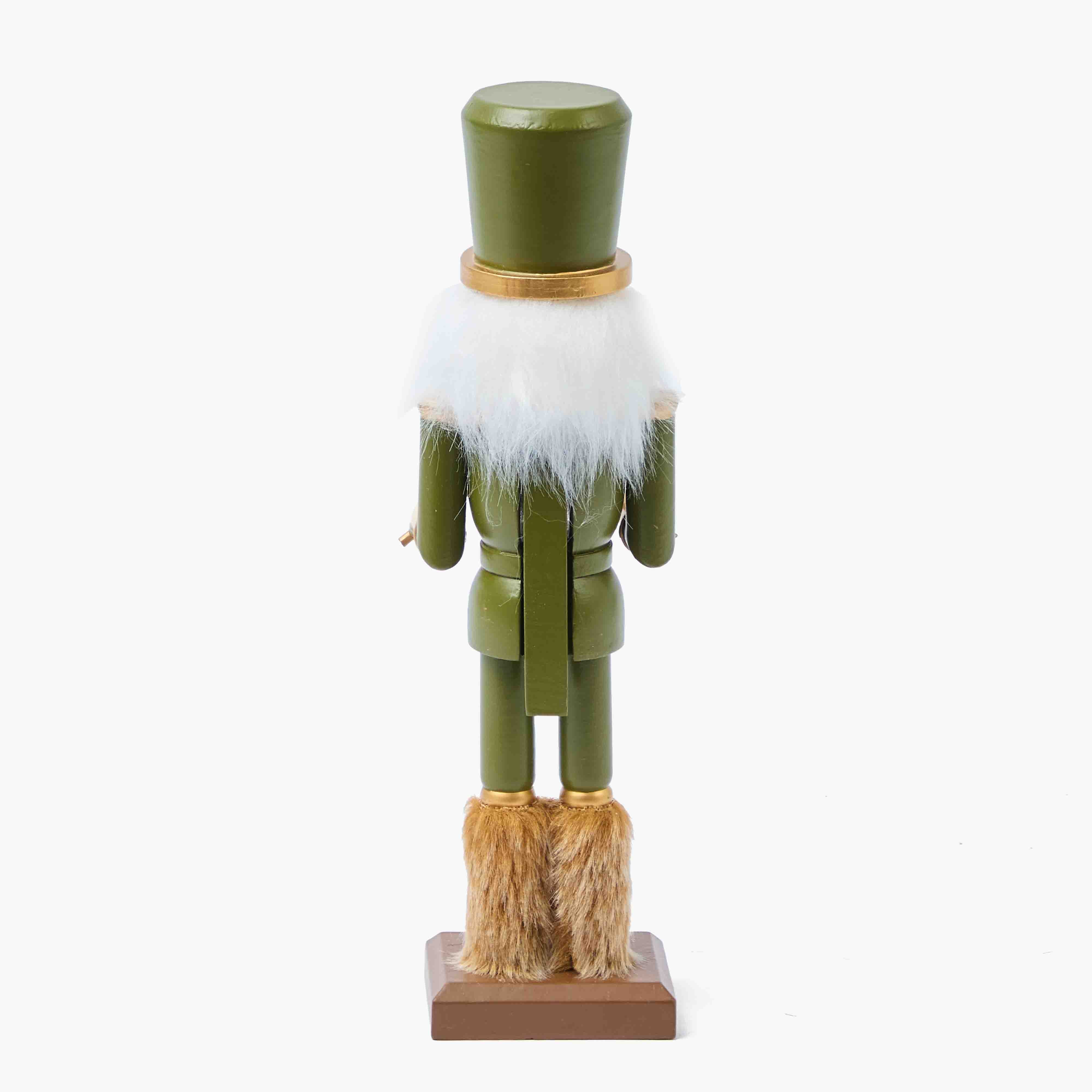 Green Fur Booted Nutcracker (Pair) - Image 8