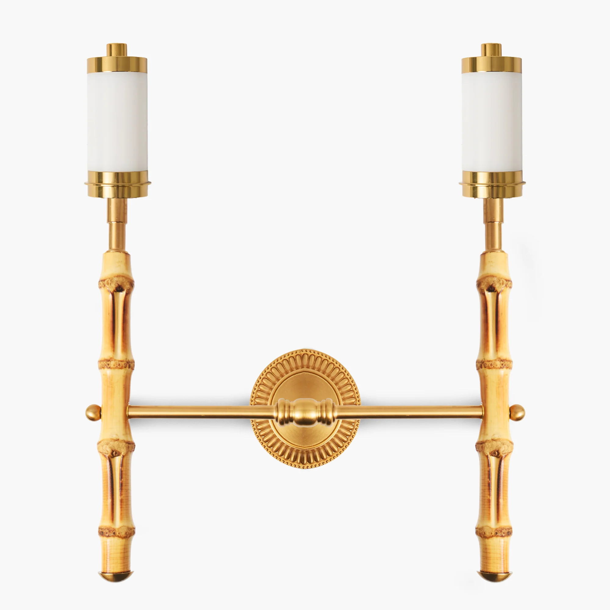 Bamboo Rechargeable Double Wall Light