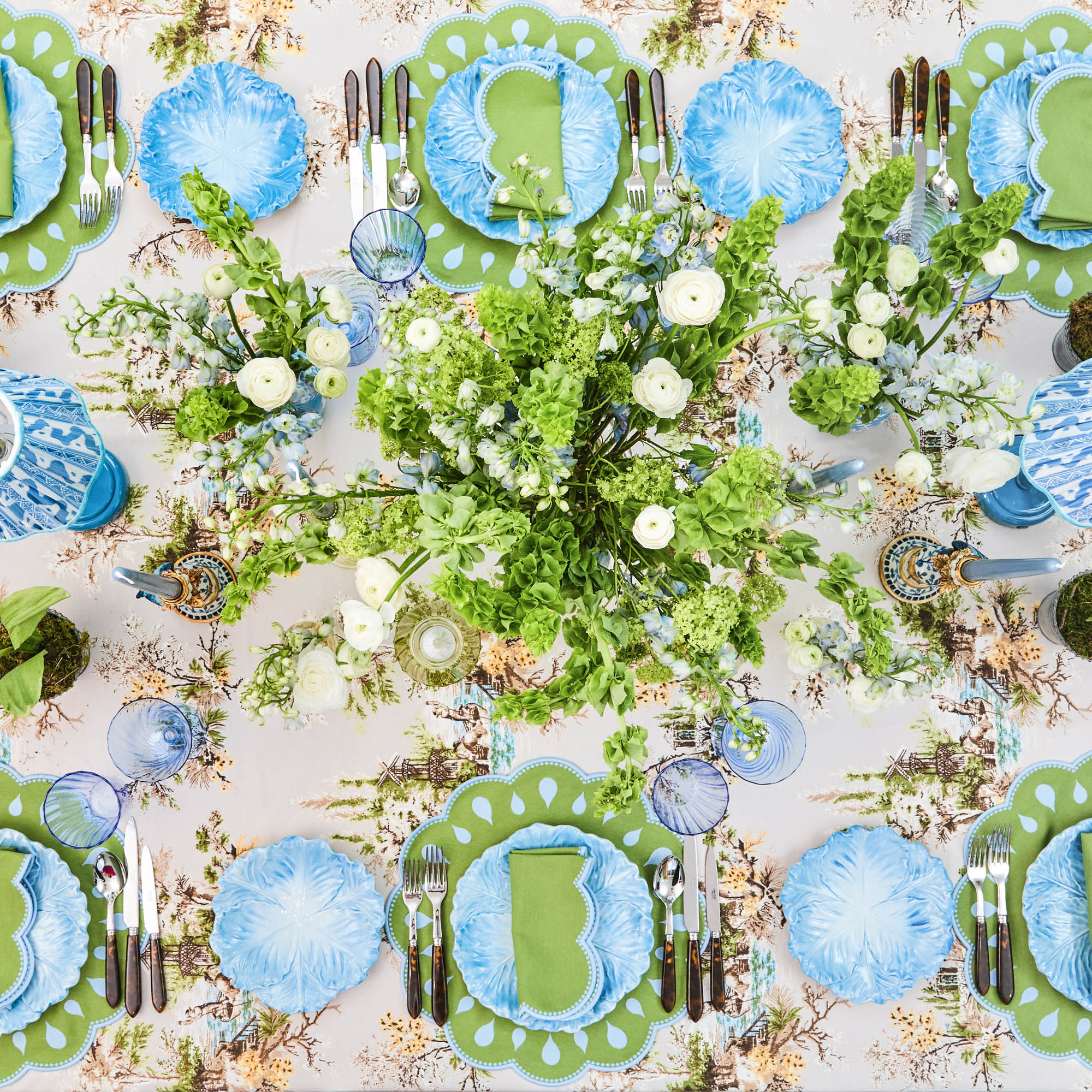 Blue Serena Cabbage Starter Plate - Image 6