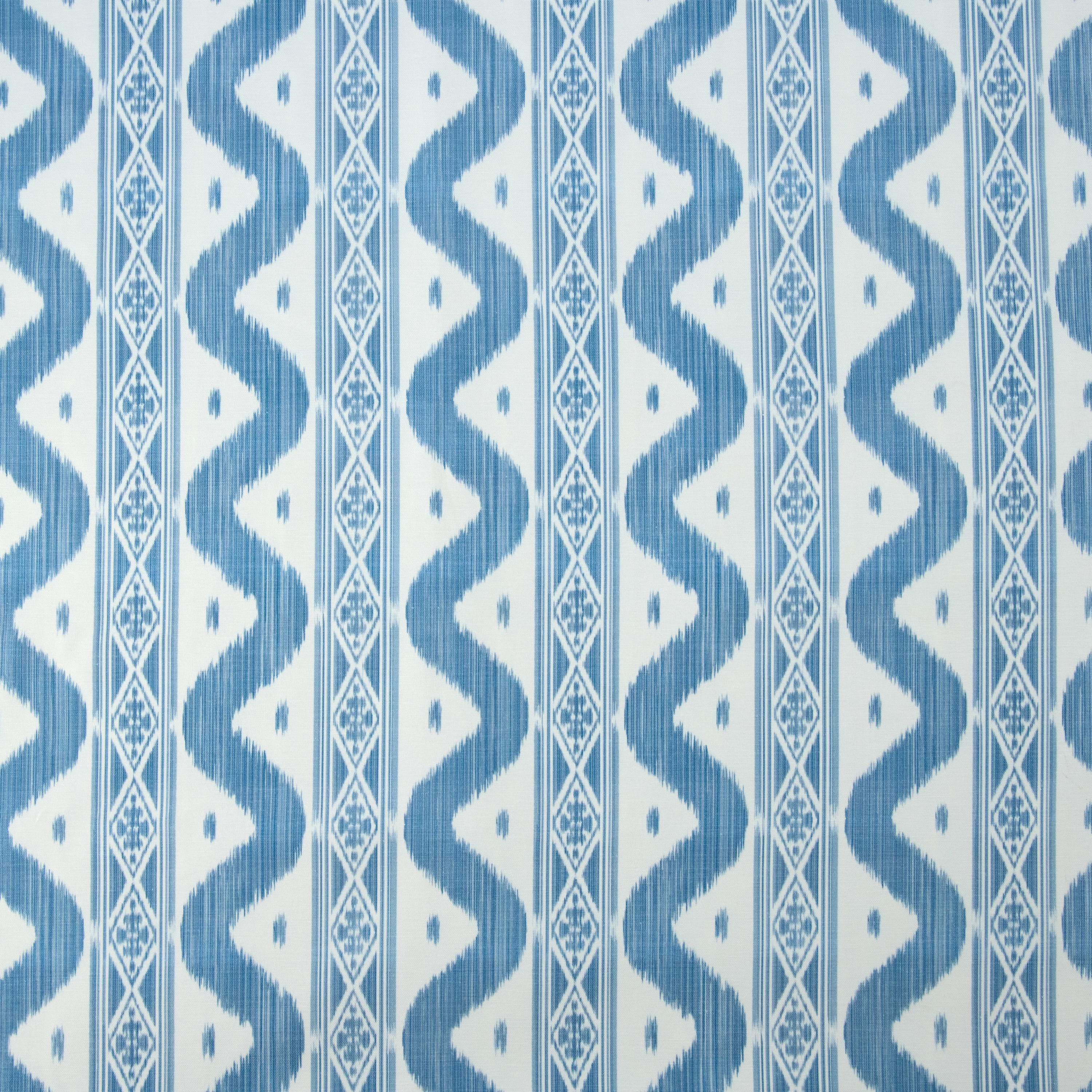 Blue Ikat Tablecloth - Image 2
