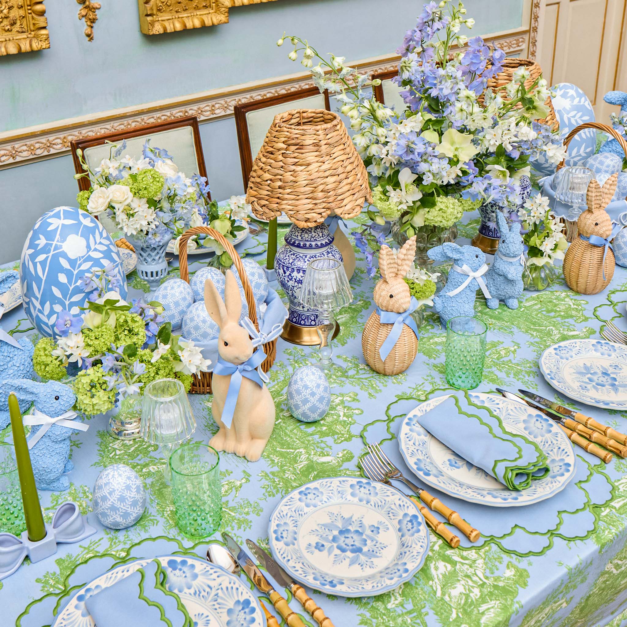Blue Pandora Dinner Plate - Image 3
