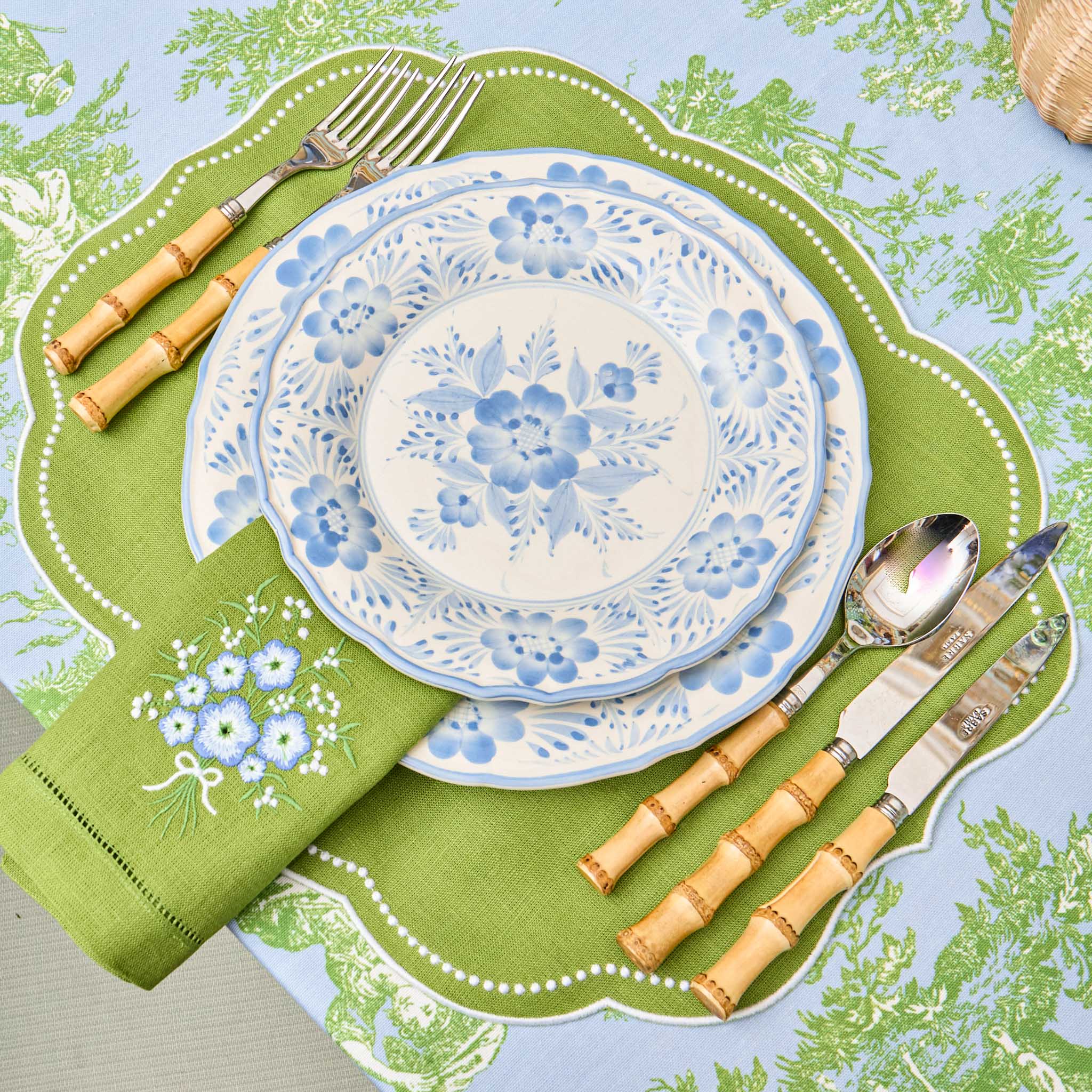 Blue Pandora Dinner Plate - Image 7