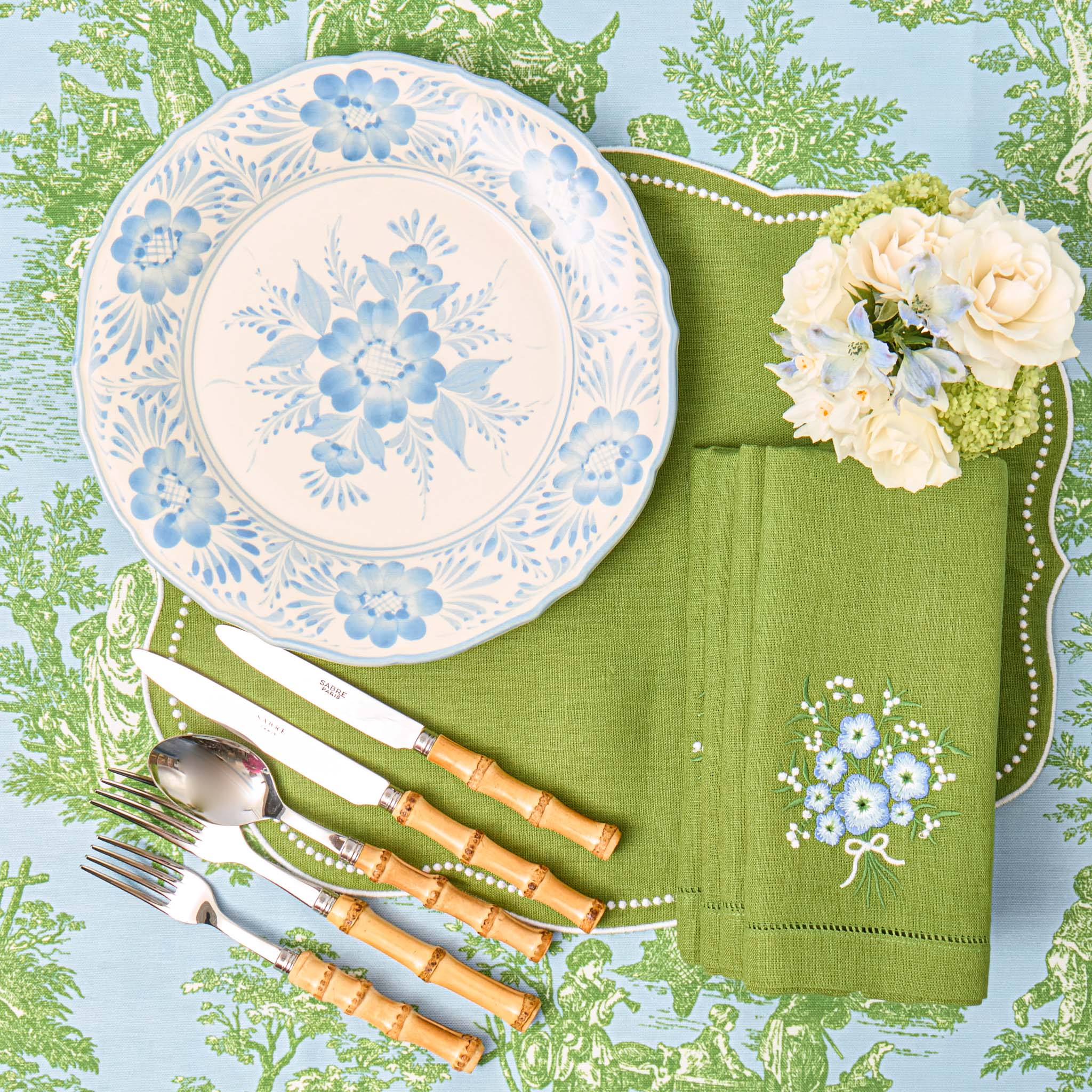Blue Pandora Dinner Plate - Image 6