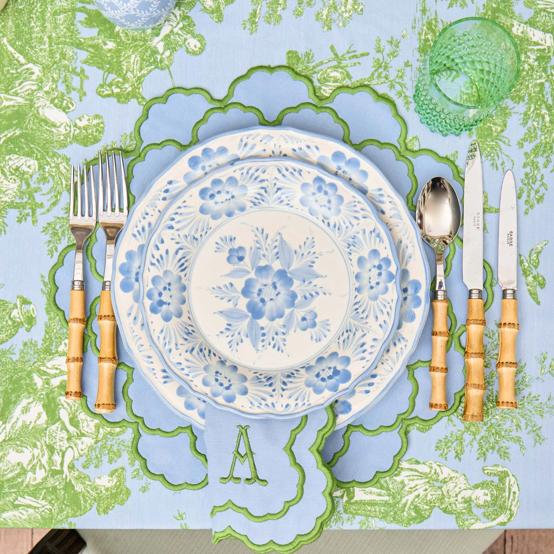 Blue Pandora Dinner Plate - Image 2
