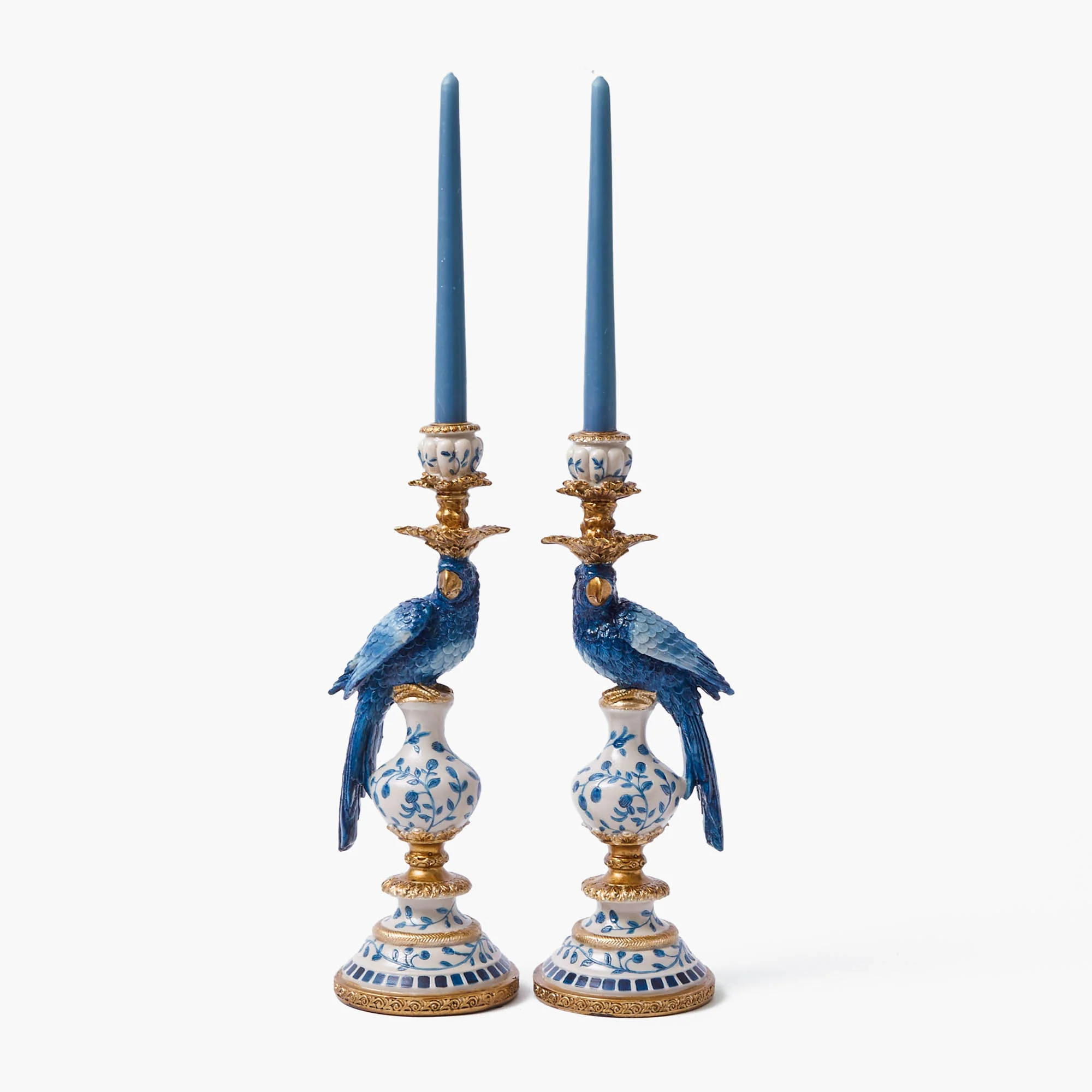 Dusty Blue Candles (Set of 8) - Image 22