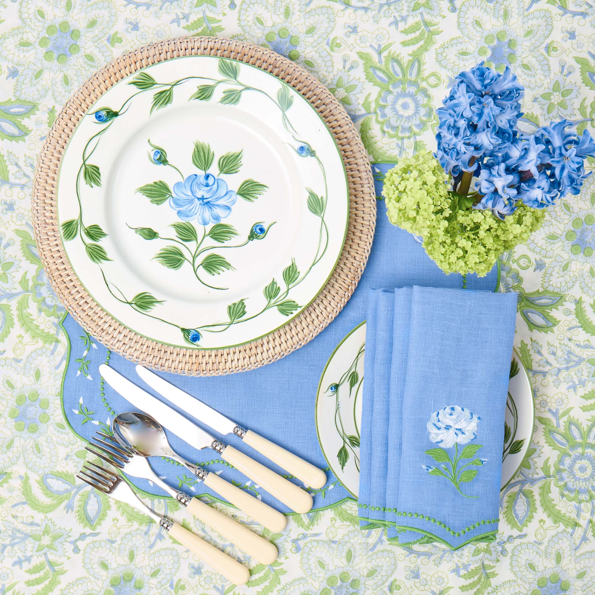 Natural Rattan Charger Plates (Set of 4) - Image 5