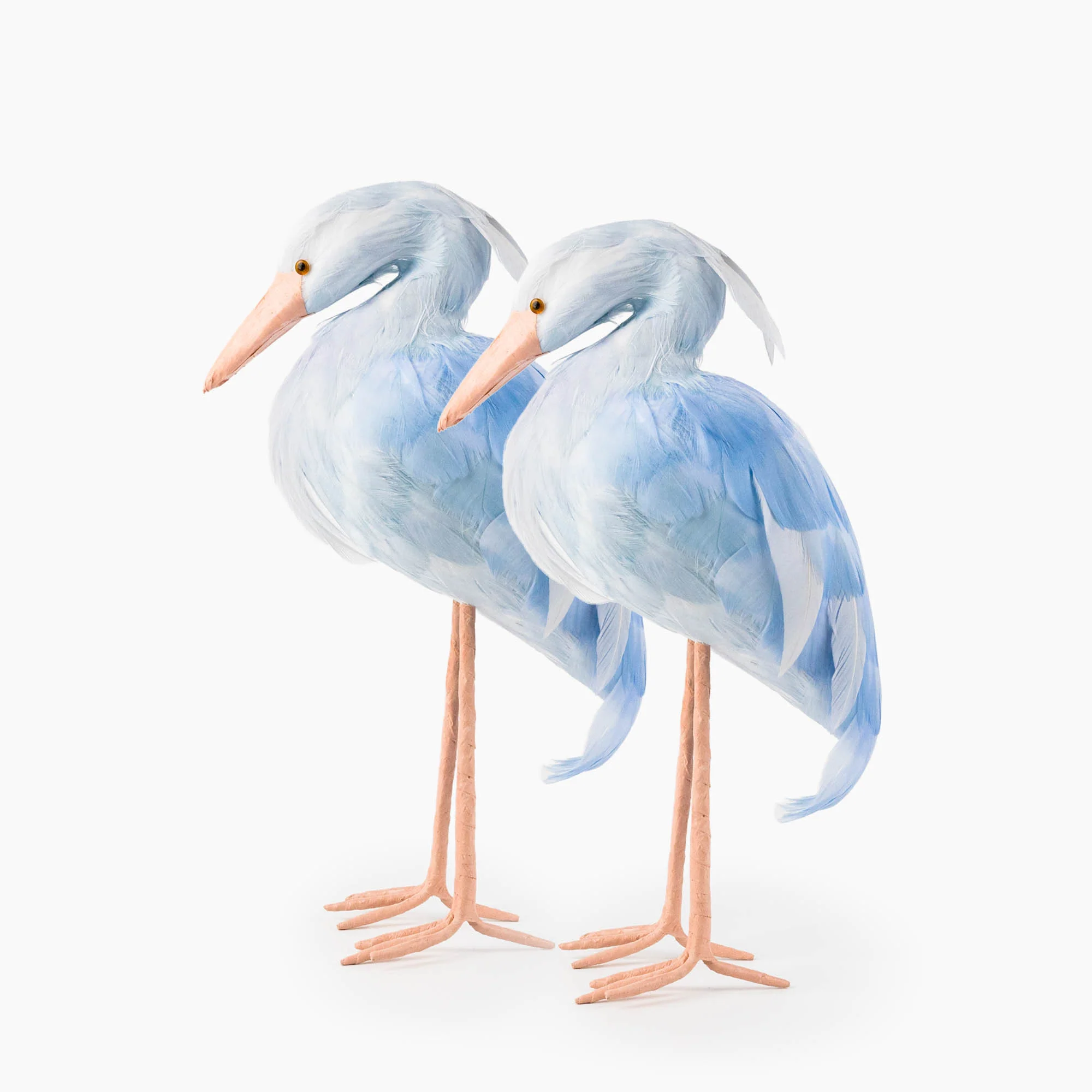 Blue Saskia Stork (Pair) - 25cm - Image 13