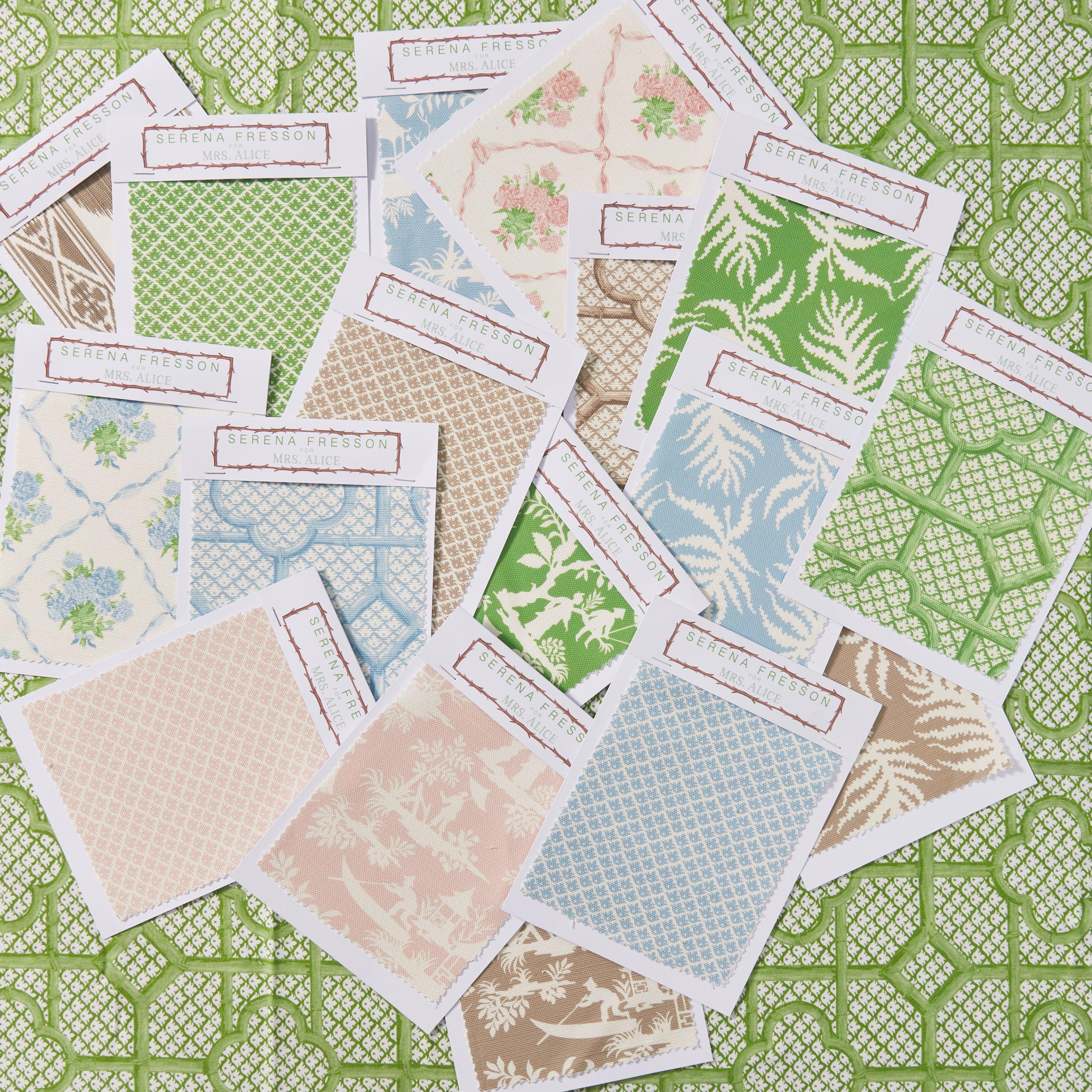 Putty Lotus Flower Fabric - Image 7