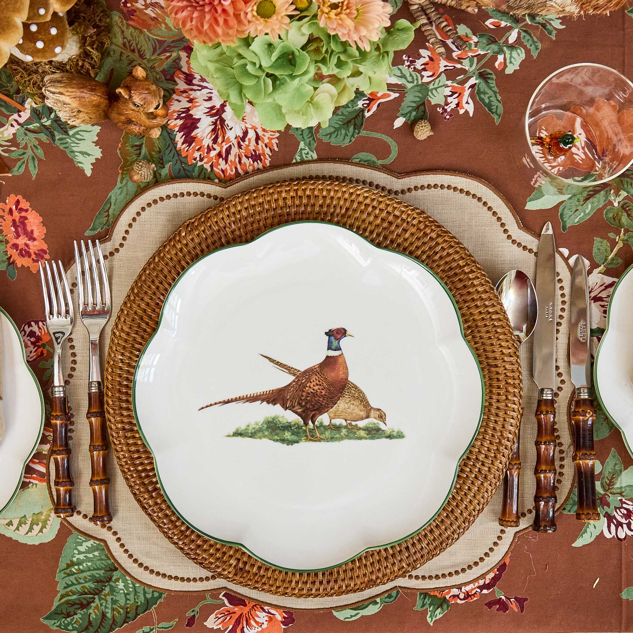 Brown Rattan Charger Plates (Set of 4) - Image 23