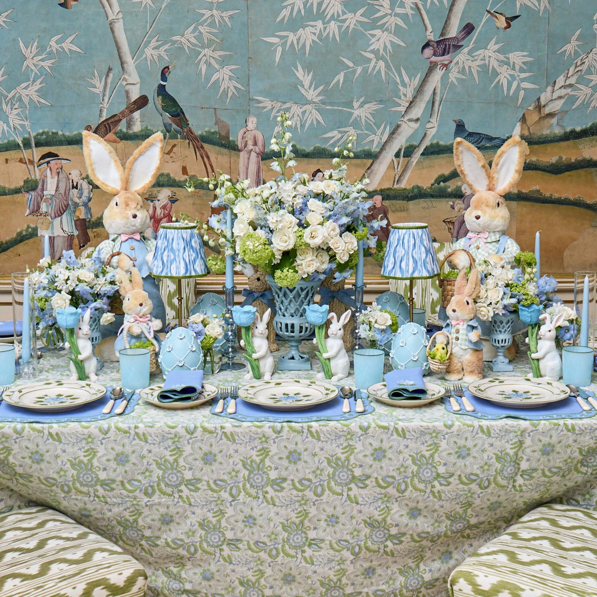 Blue Small Eden Candle Holders (Pair) - Image 11