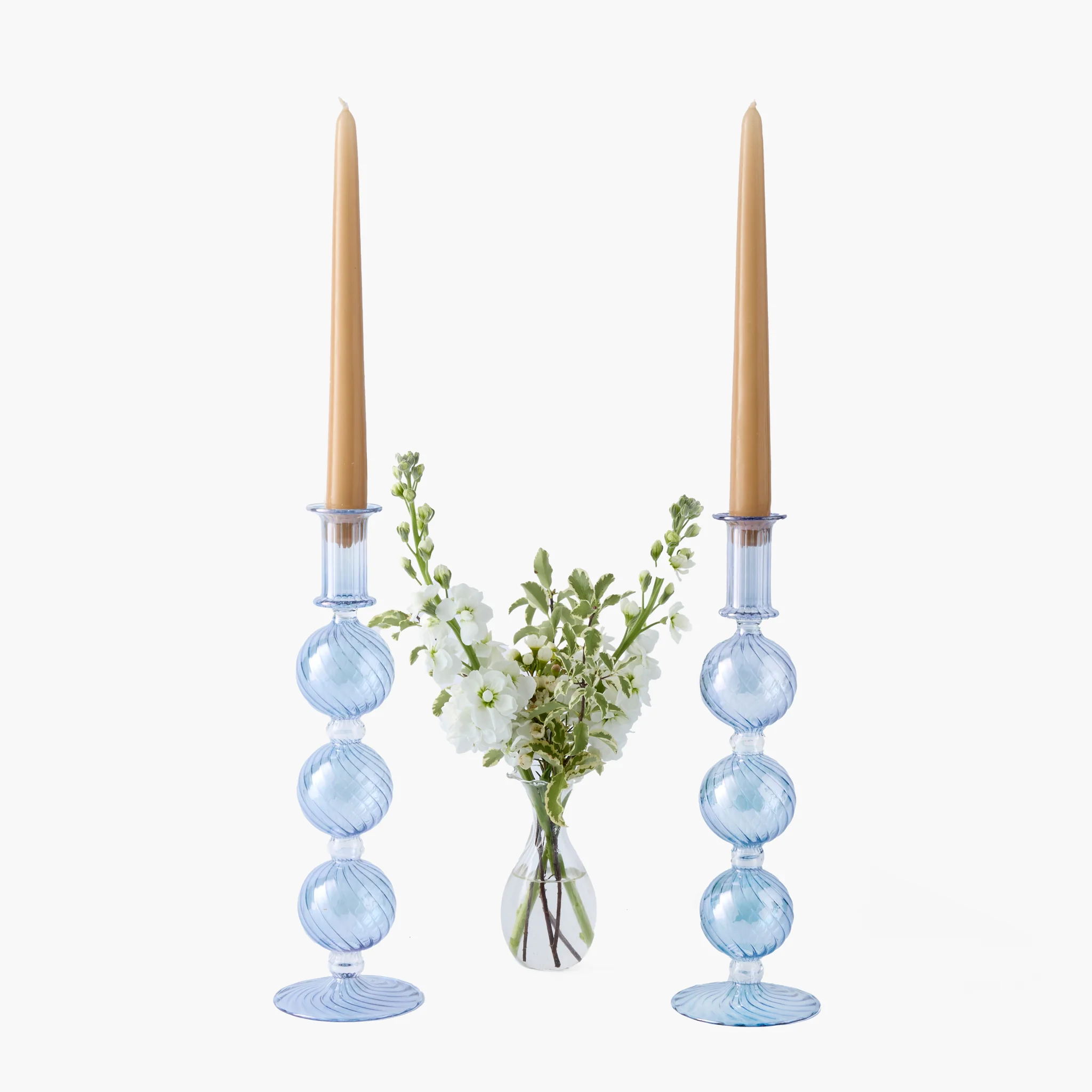 Azure Camille Candle Holders (Pair) - Image 12