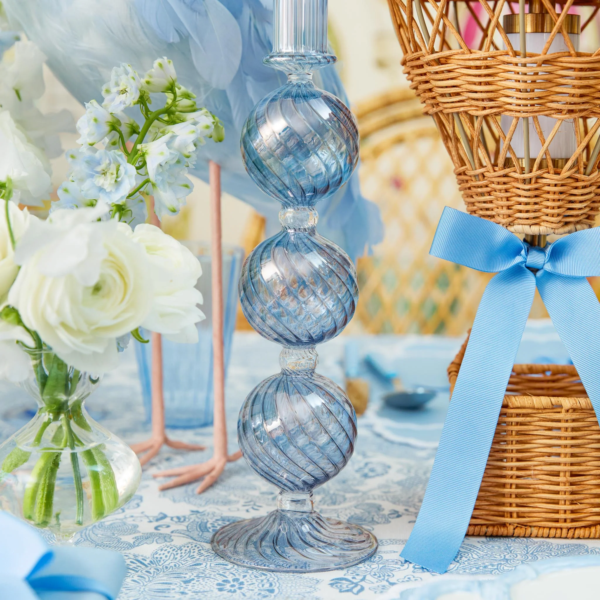 Azure Camille Candle Holders (Pair) - Image 19
