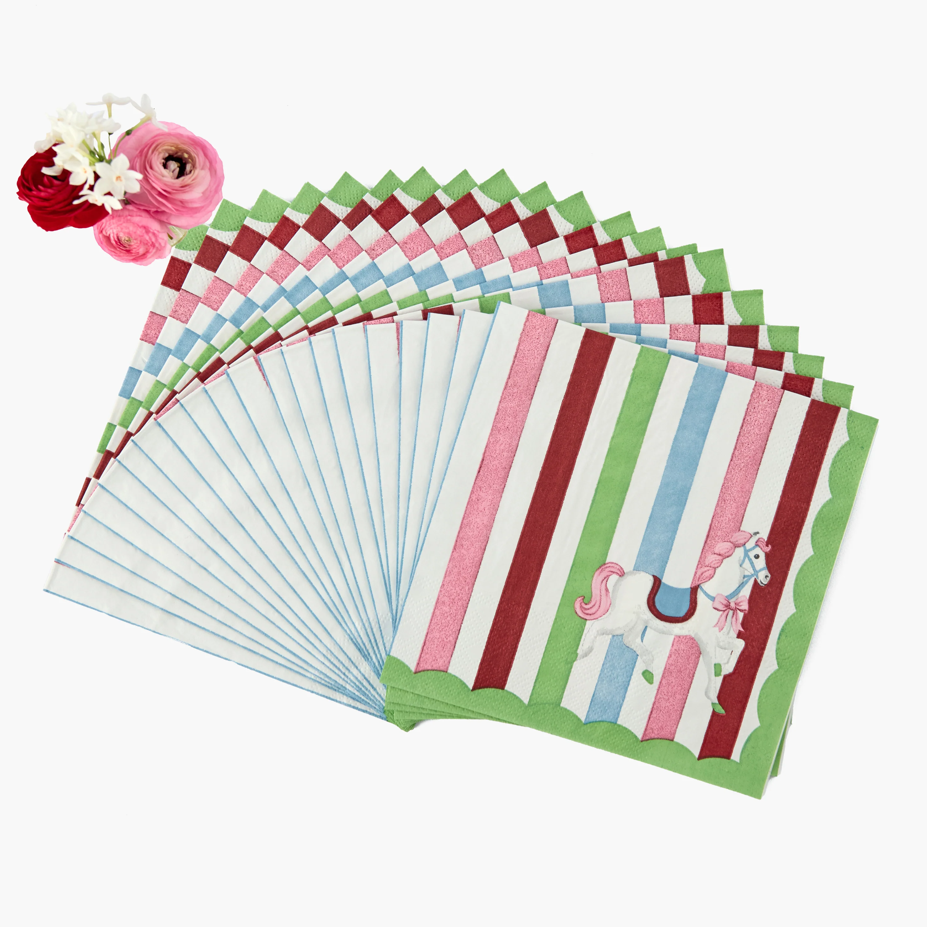 Carousel Paper Napkins (Set of 20) - Image 2