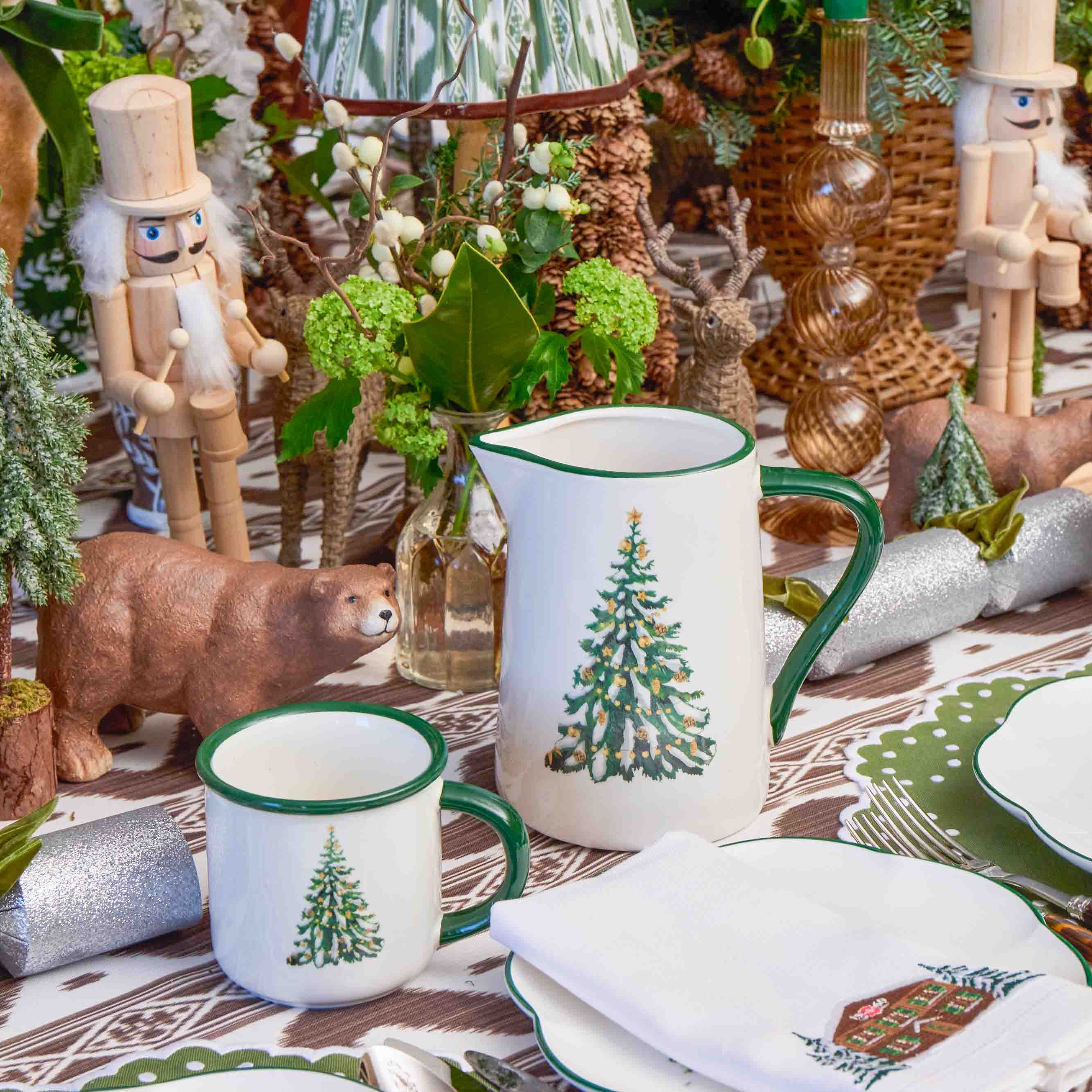 Ceramic Christmas Tree Jug - Image 2