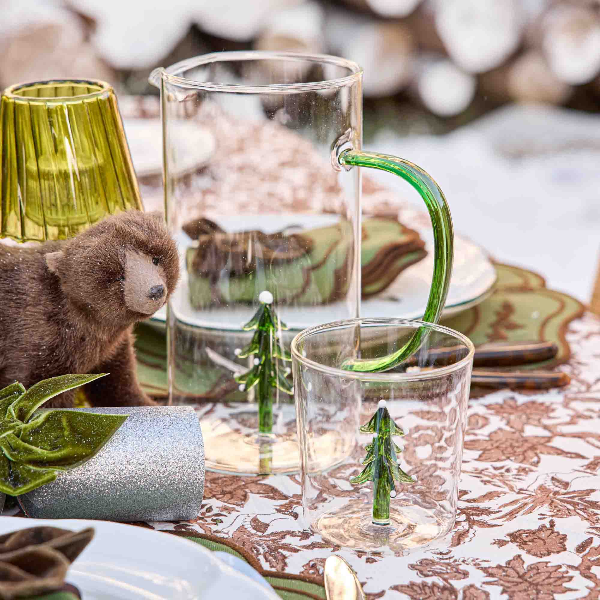 Christmas Tree Jug and Glasses (Set of 4) - Image 7
