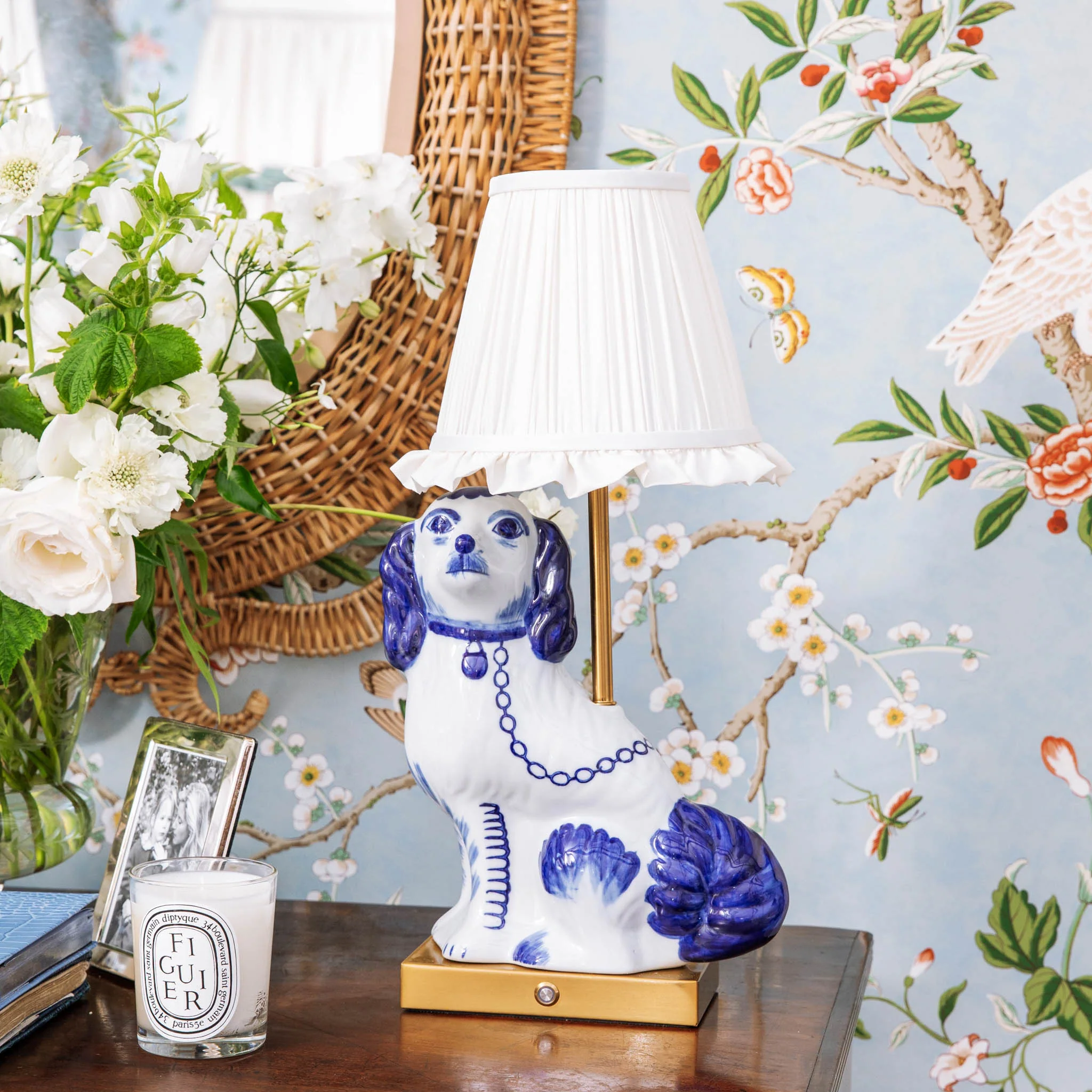 Cream Ruffle Lampshade (18cm) - Image 15