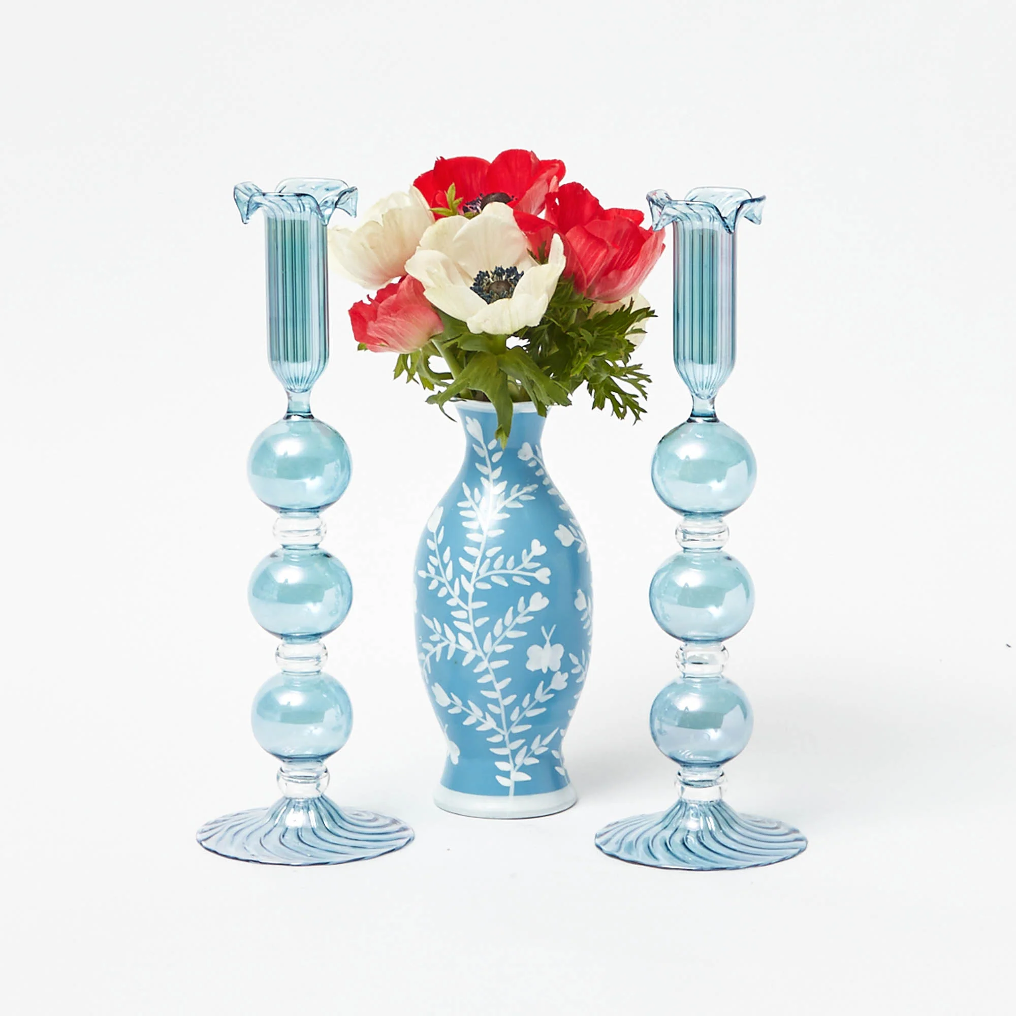 Blue Eden Candle Holders (Pair) - Image 16