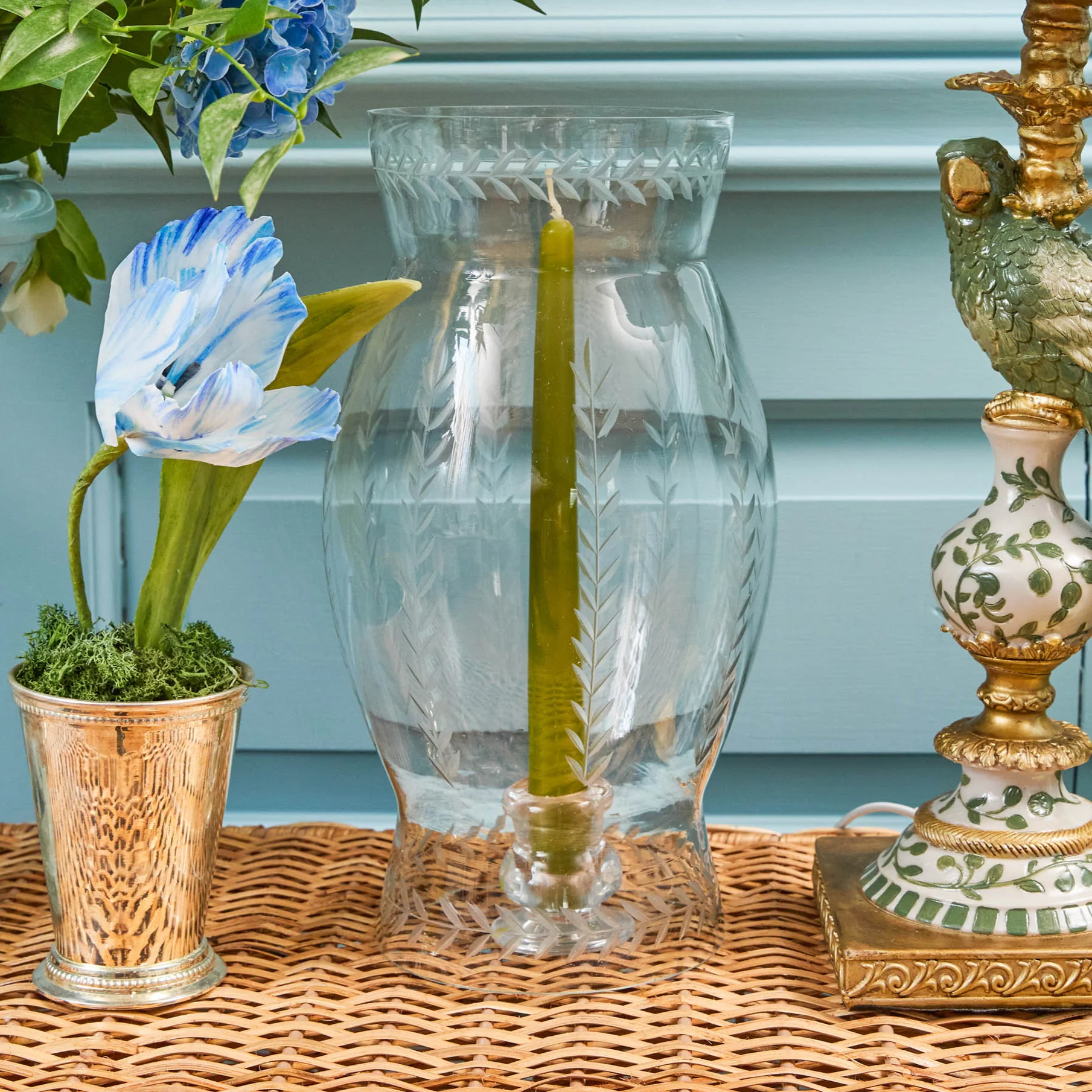 Engraved Glass Lantern - Image 17