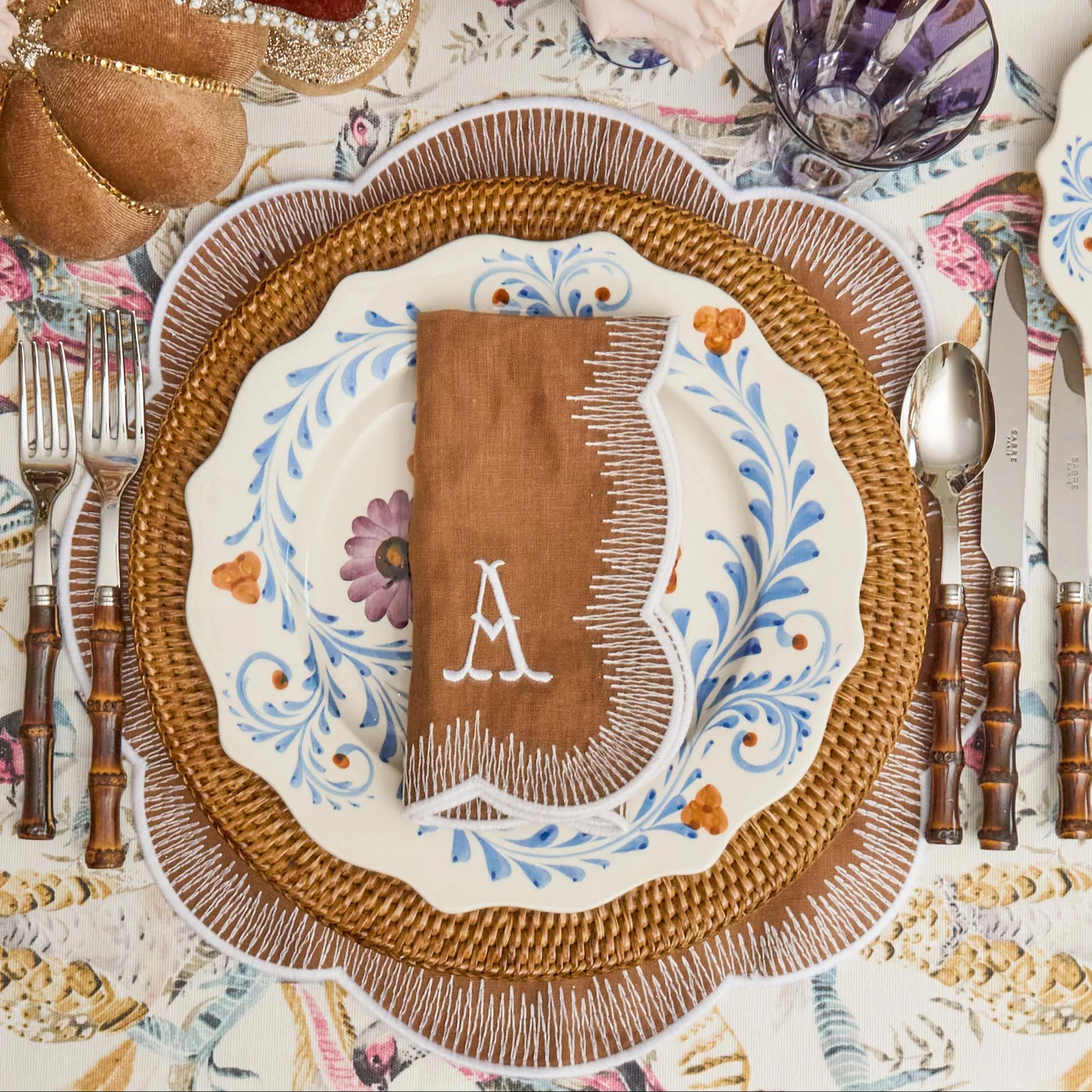 Fall Shaded Pheasant Tablecloth - Image 7