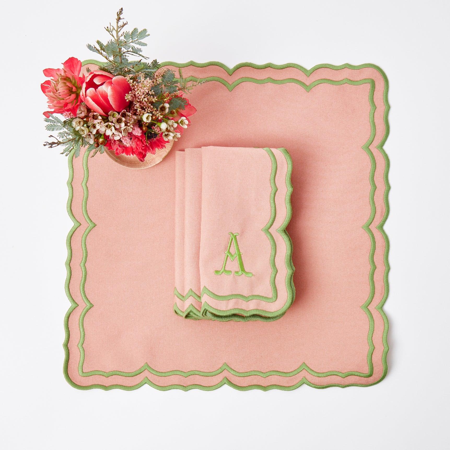 Pink Fleur Placemats & Napkins (Set of 4) - Image 25
