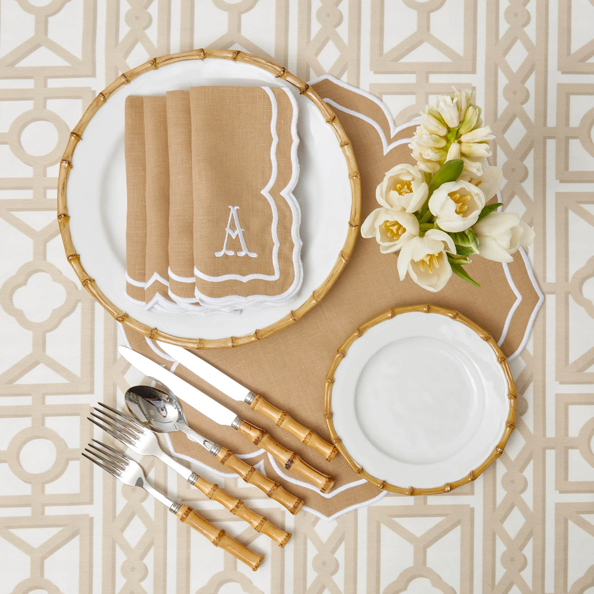 Sand Fleur Napkins (Set of 4) - Image 14