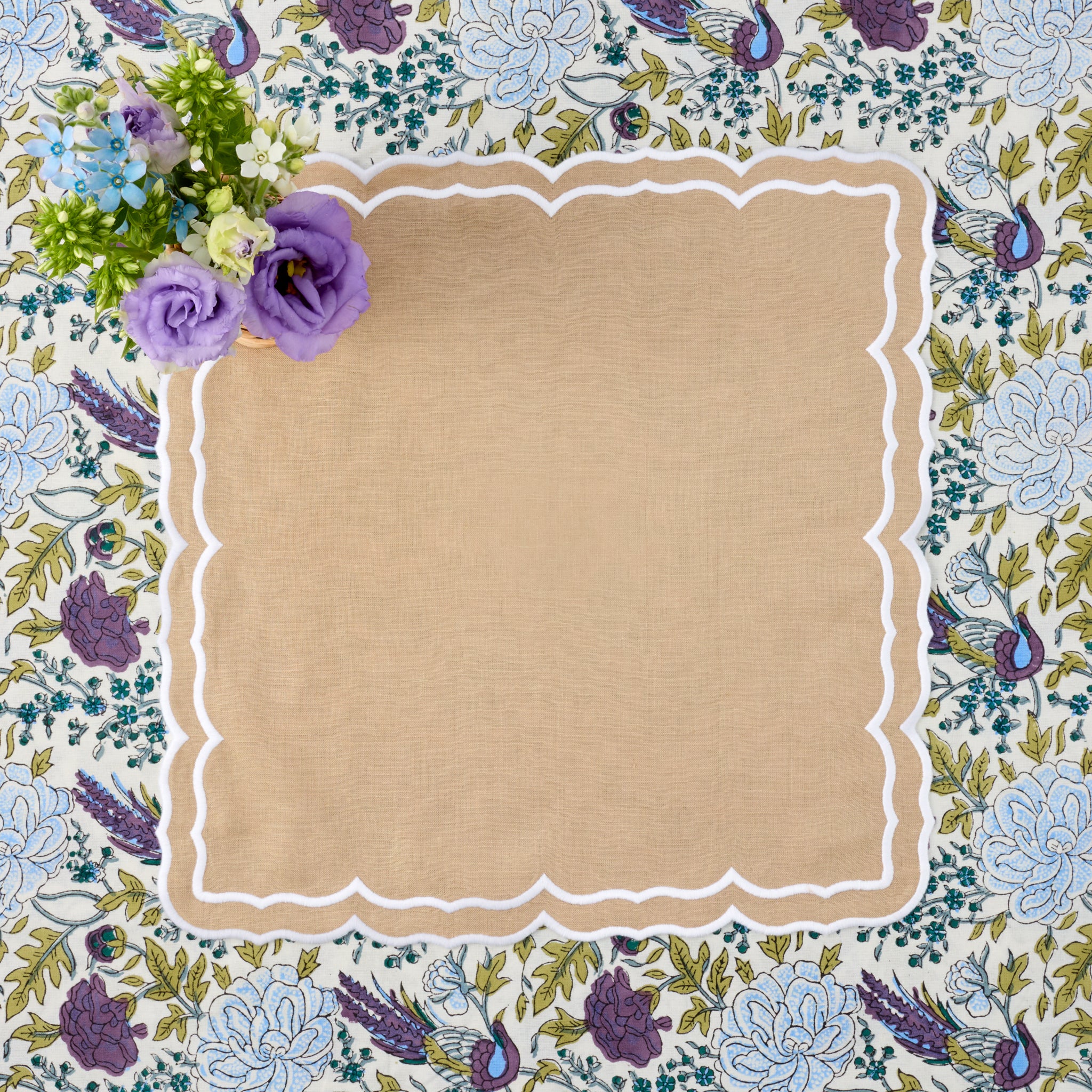 Sand Fleur Napkins (Set of 4) - Image 9