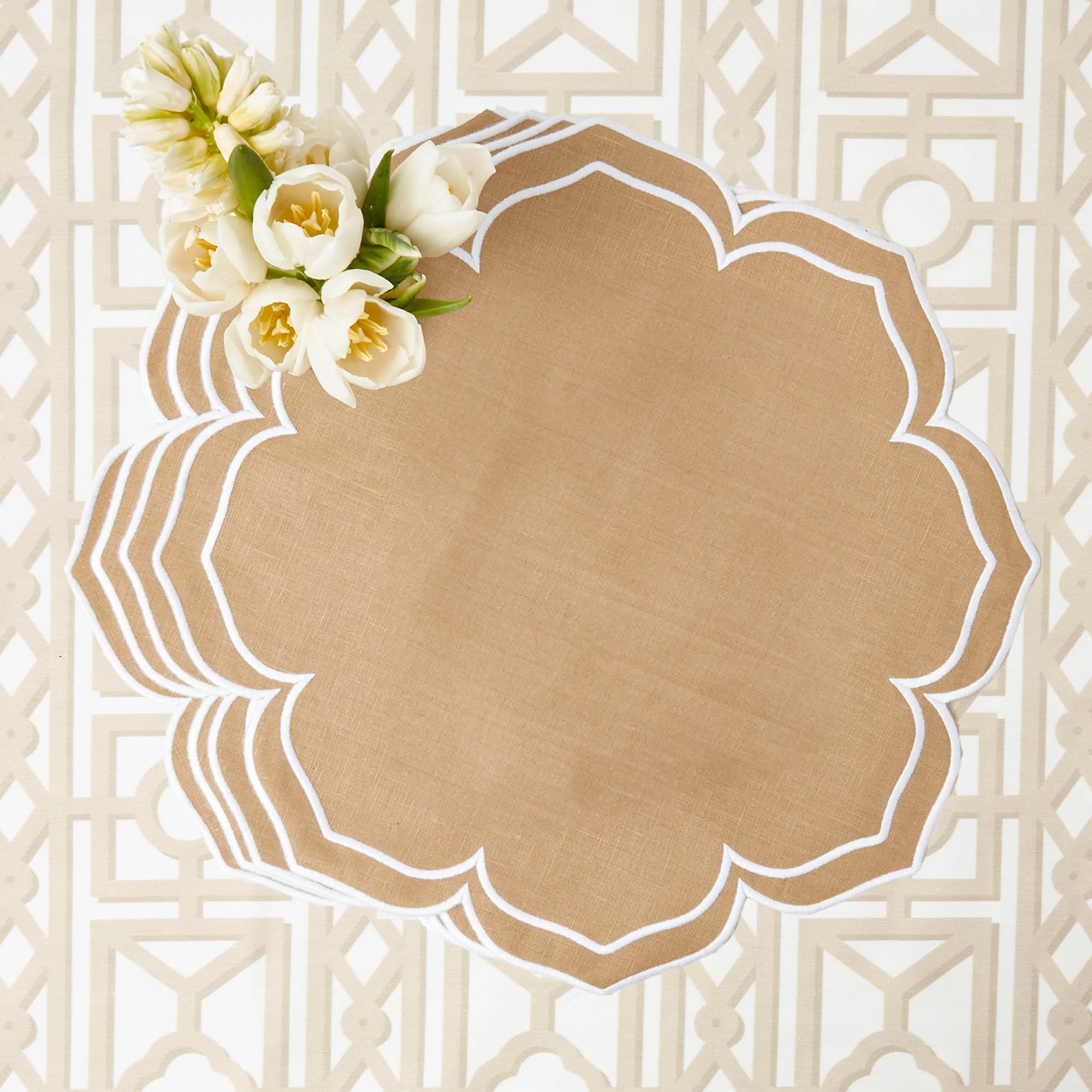 Sand Fleur Placemats (Set of 4) - Image 13