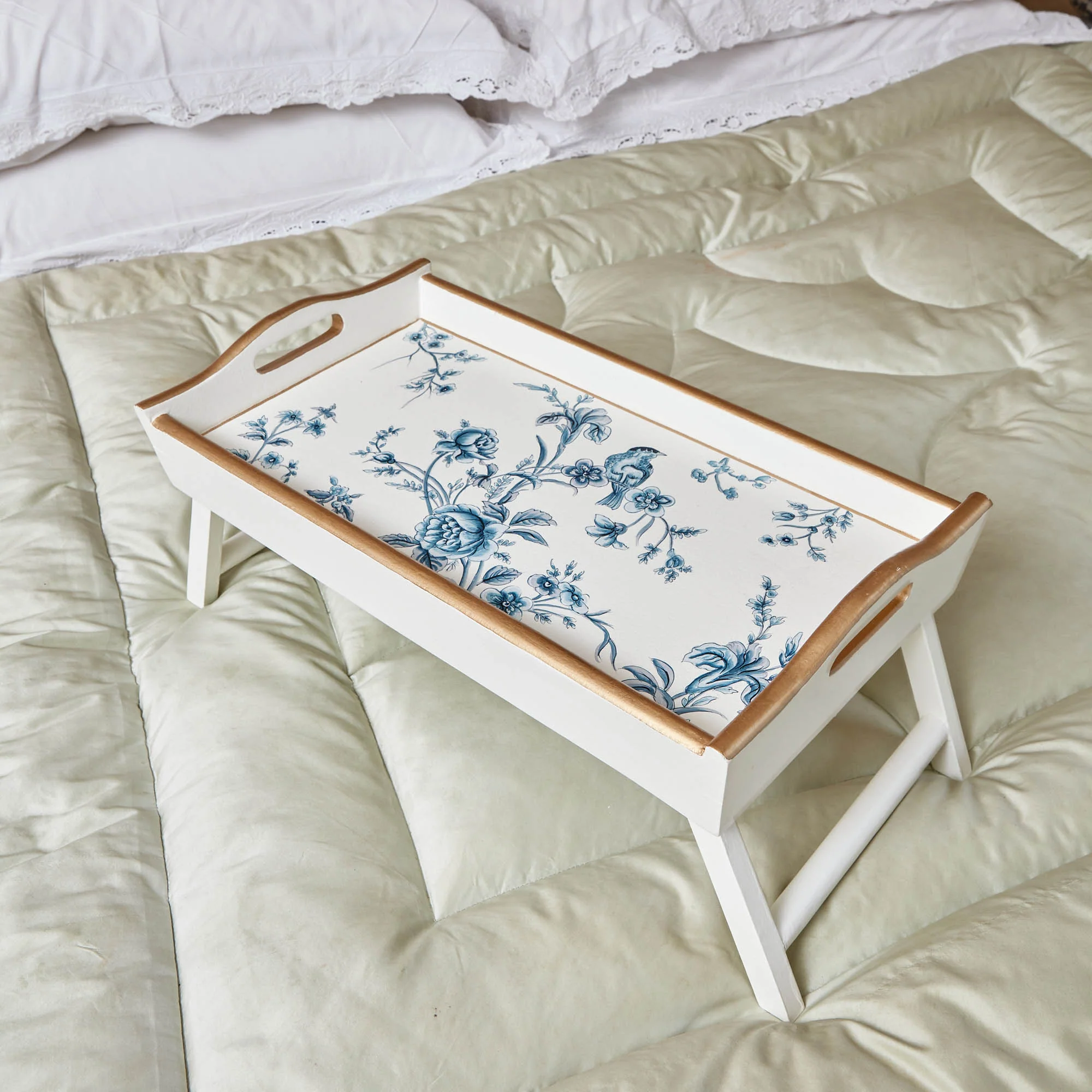 Floral Folding Tray - Image 8