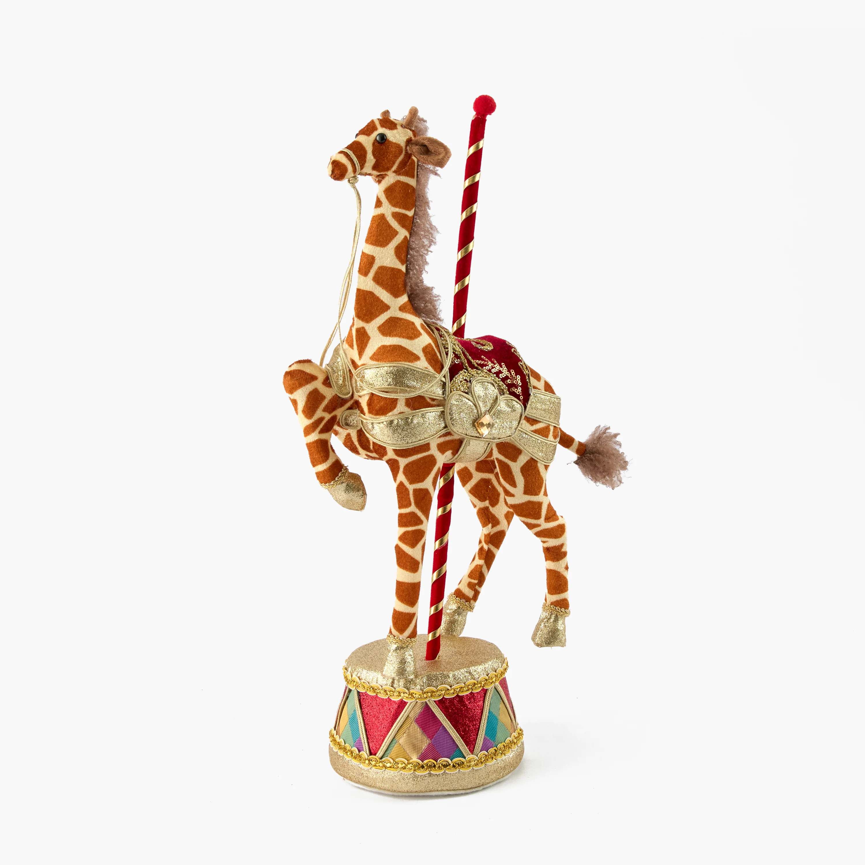 Gilbert Giraffe on Carousel (Pair) - 60cm - Image 7