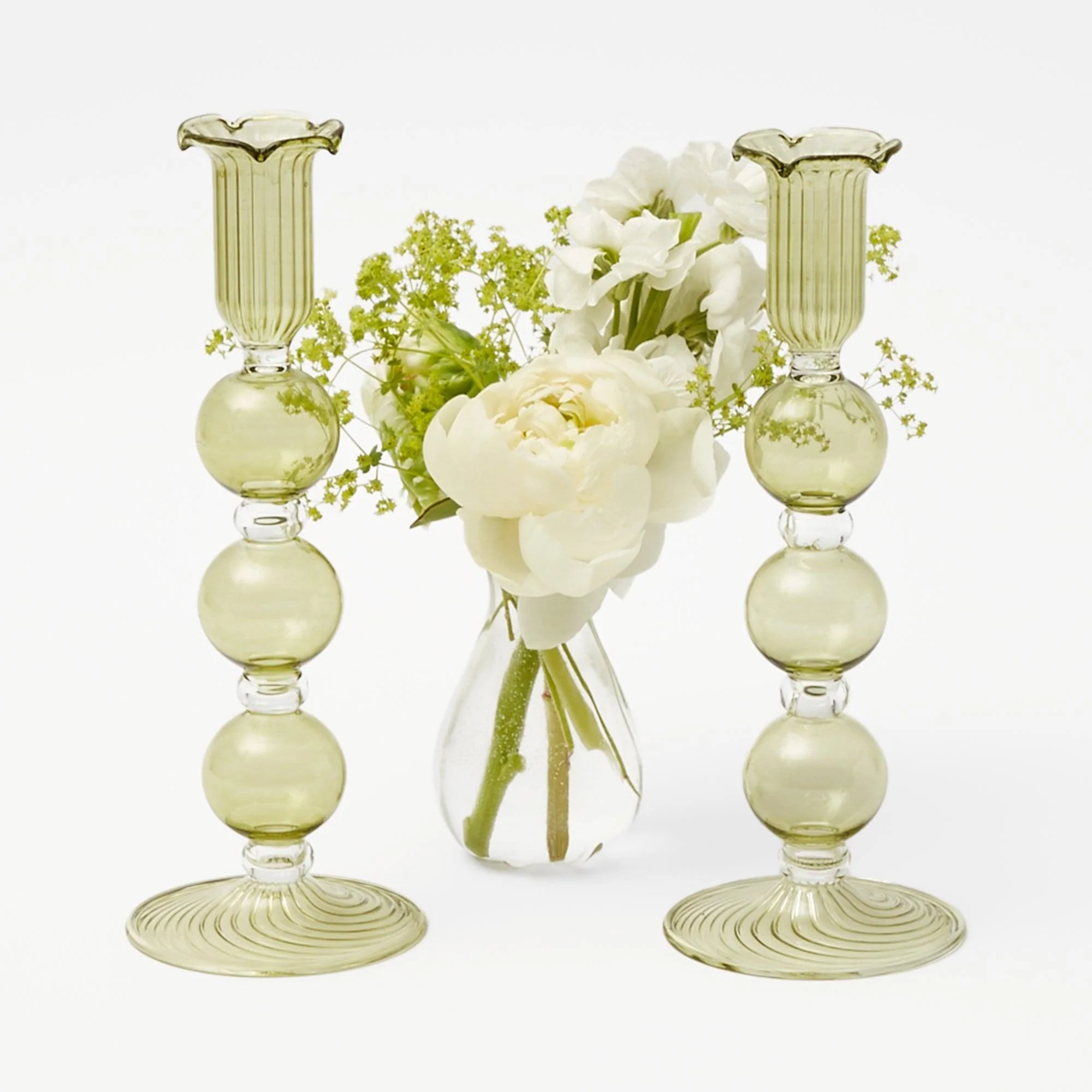 Green Eden Candle Holders (Pair) - Image 14