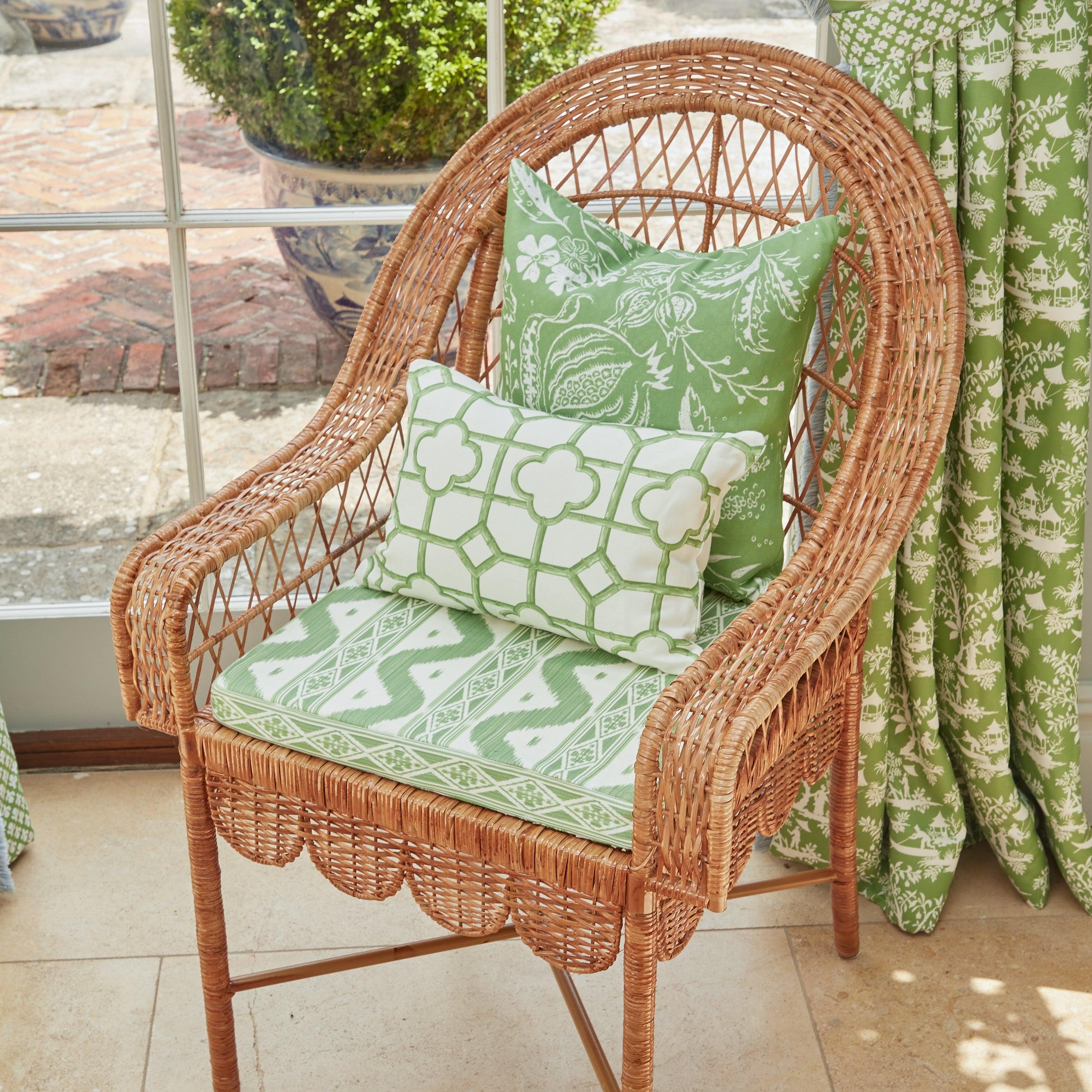 Green Shaded Bamboo Fabric - Image 3
