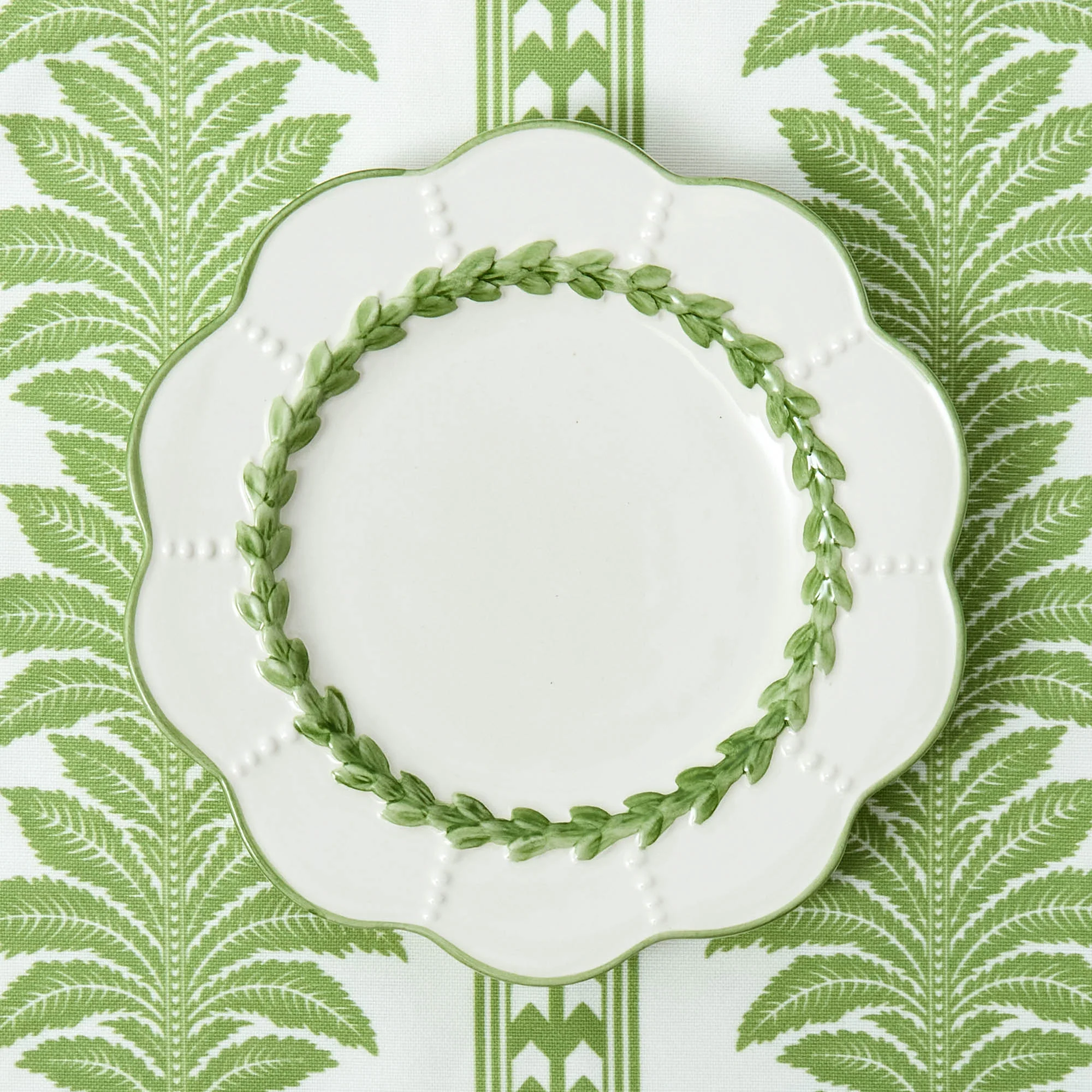 Green Laurel Starter Plate - Image 6