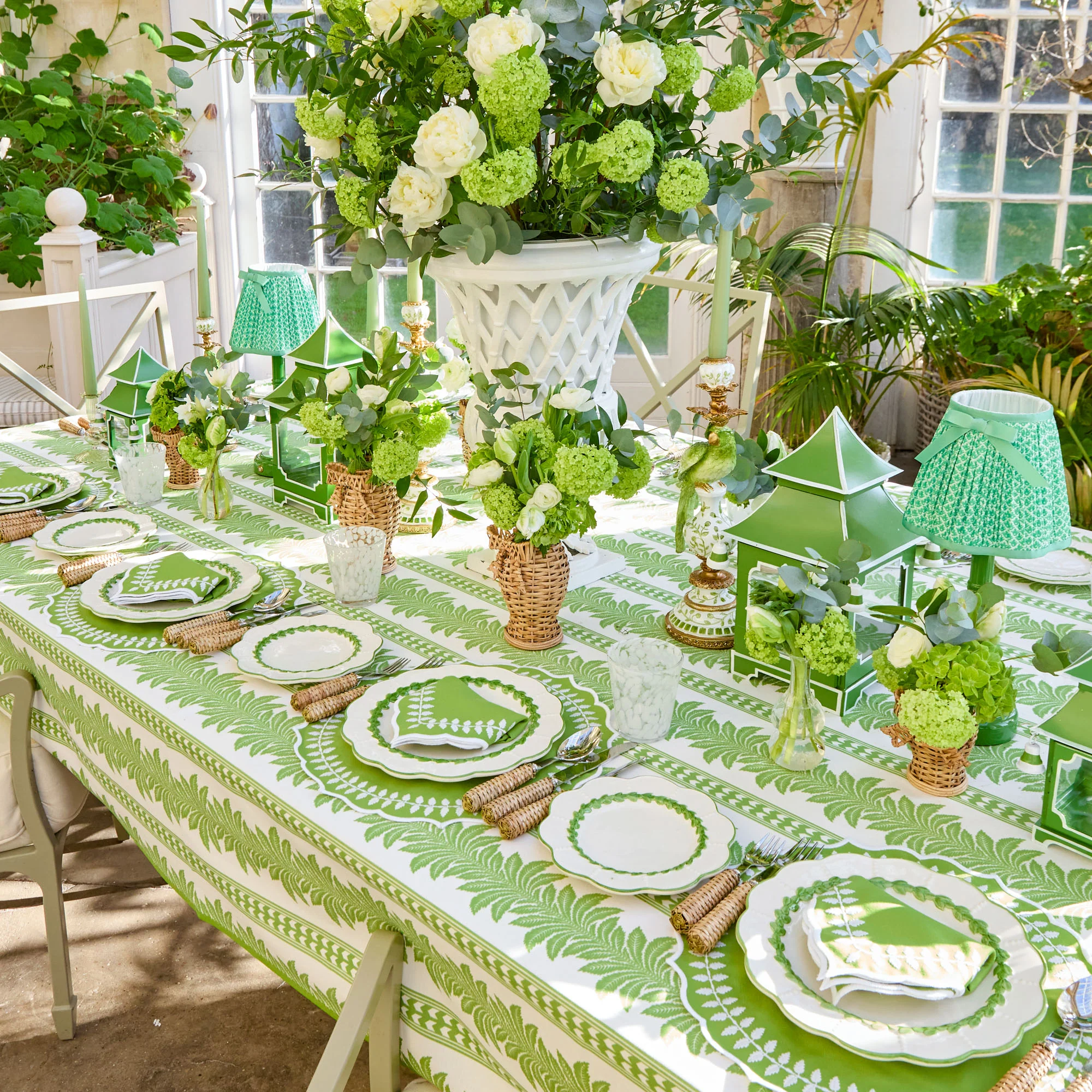 Green Laurel Starter Plate - Image 7