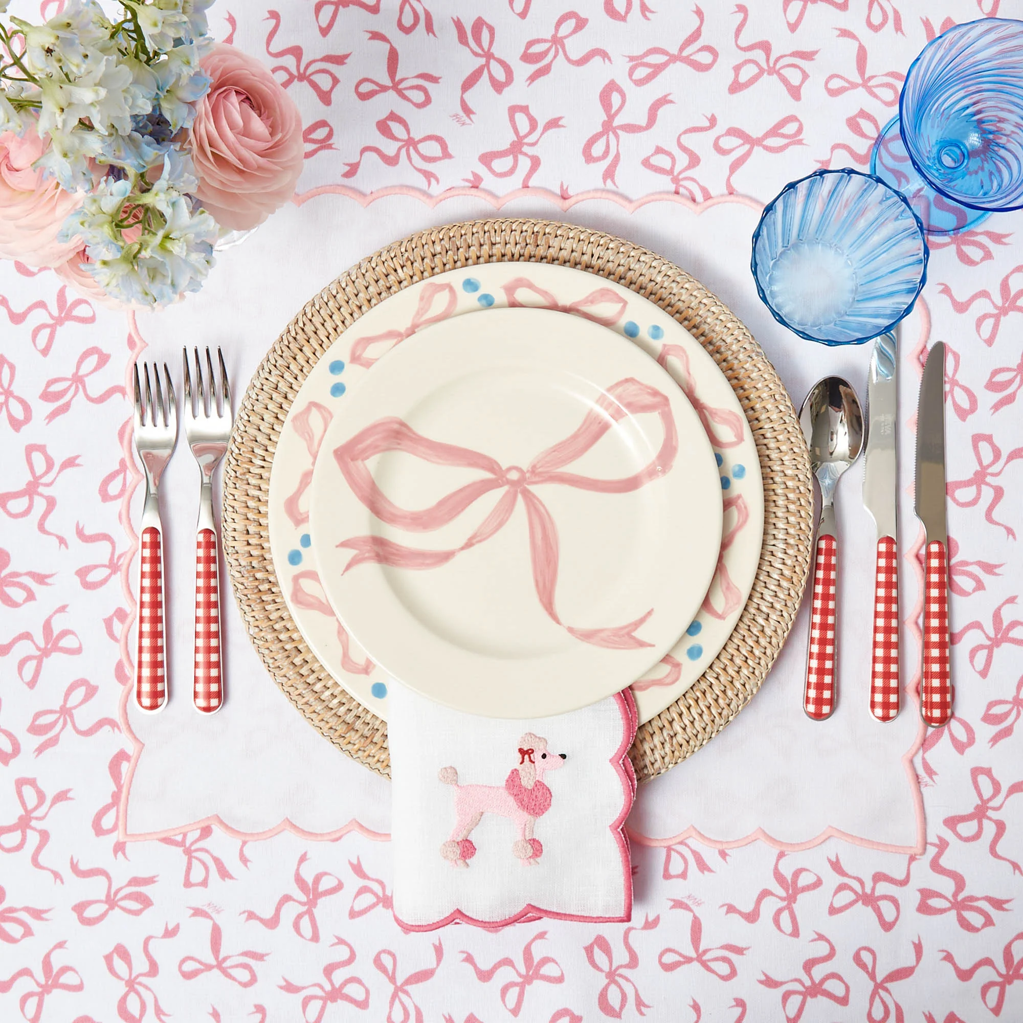 Harley's Bow Dinner Plate - Image 10