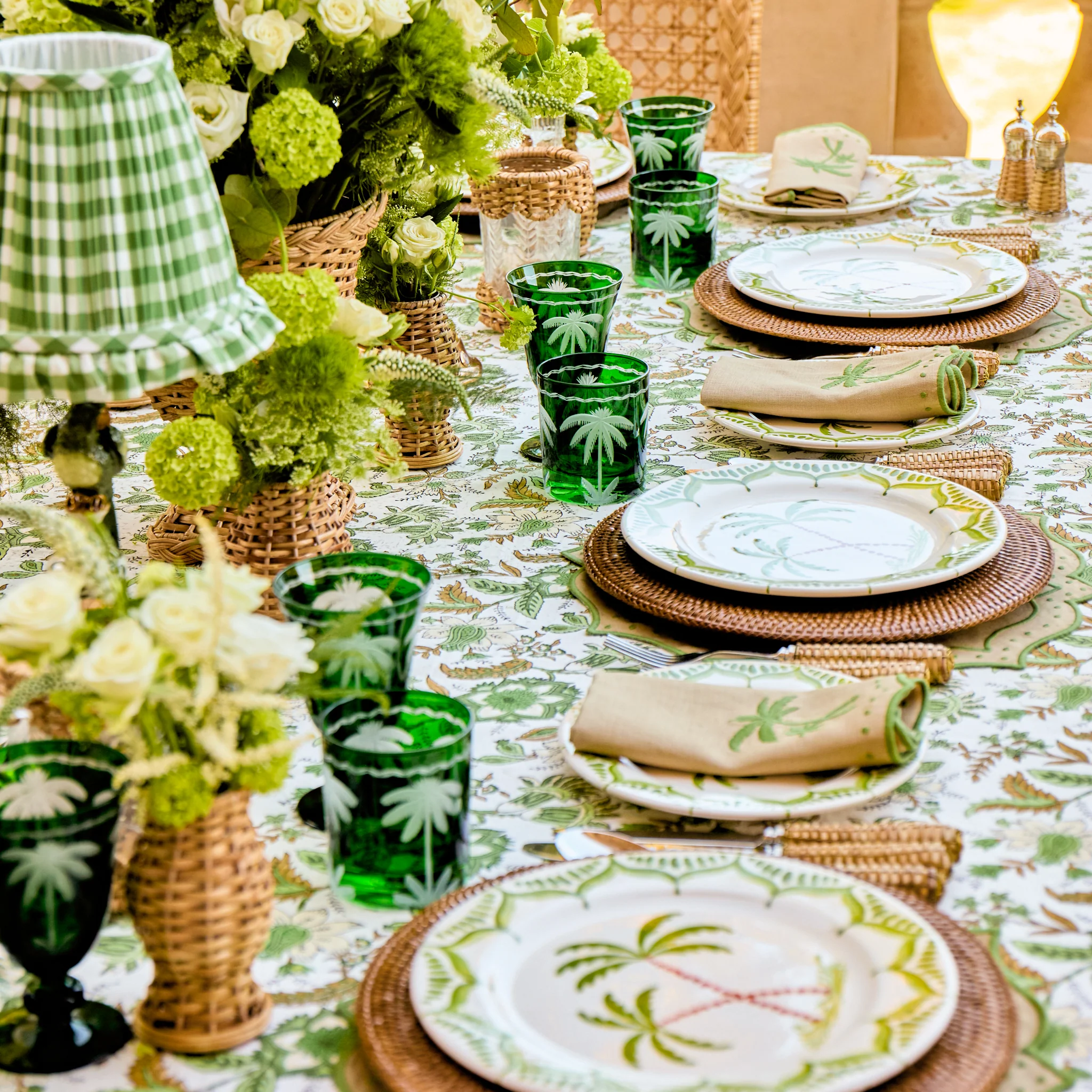 Helena Blockprint Tablecloth - Image 10