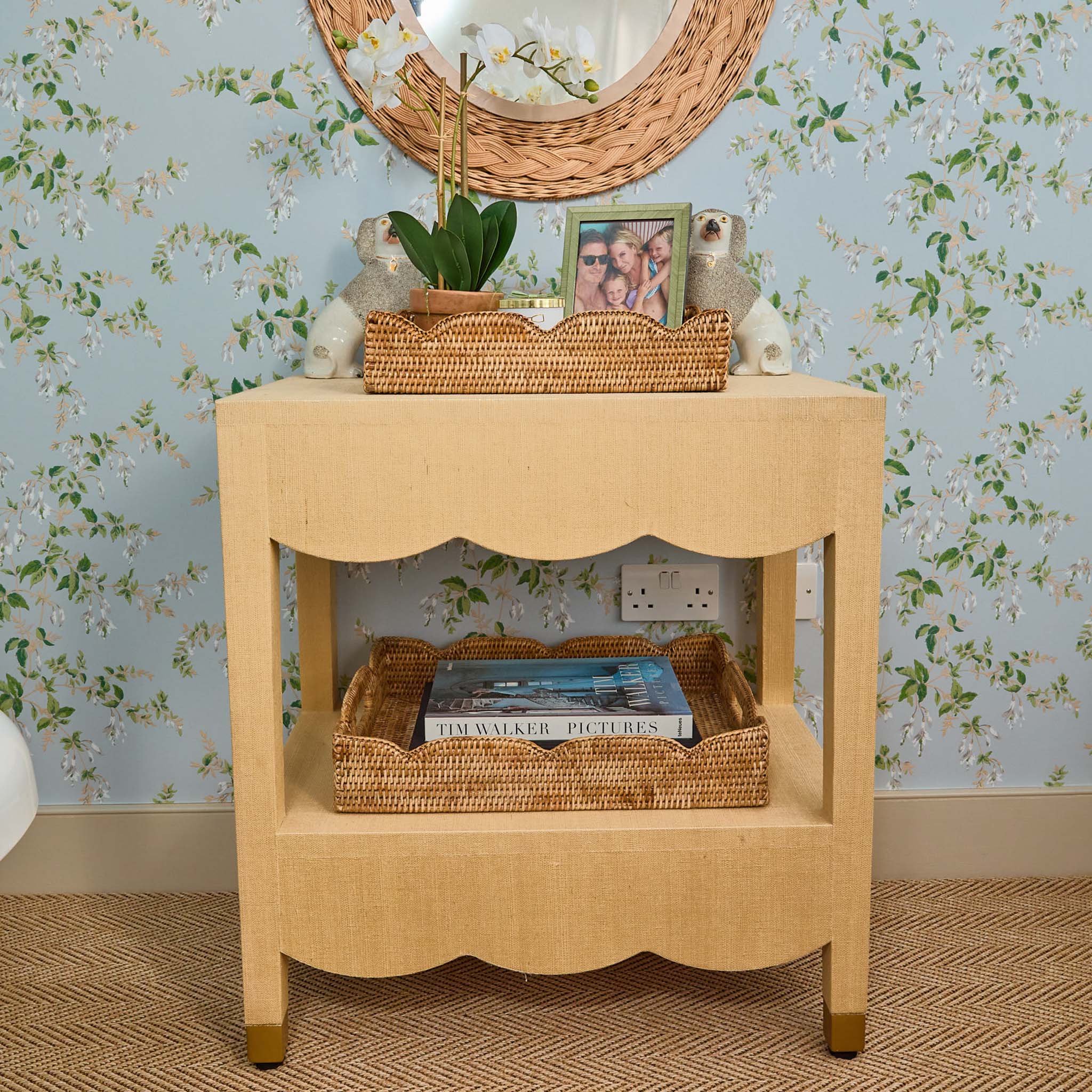 Grasscloth Table - Image 5