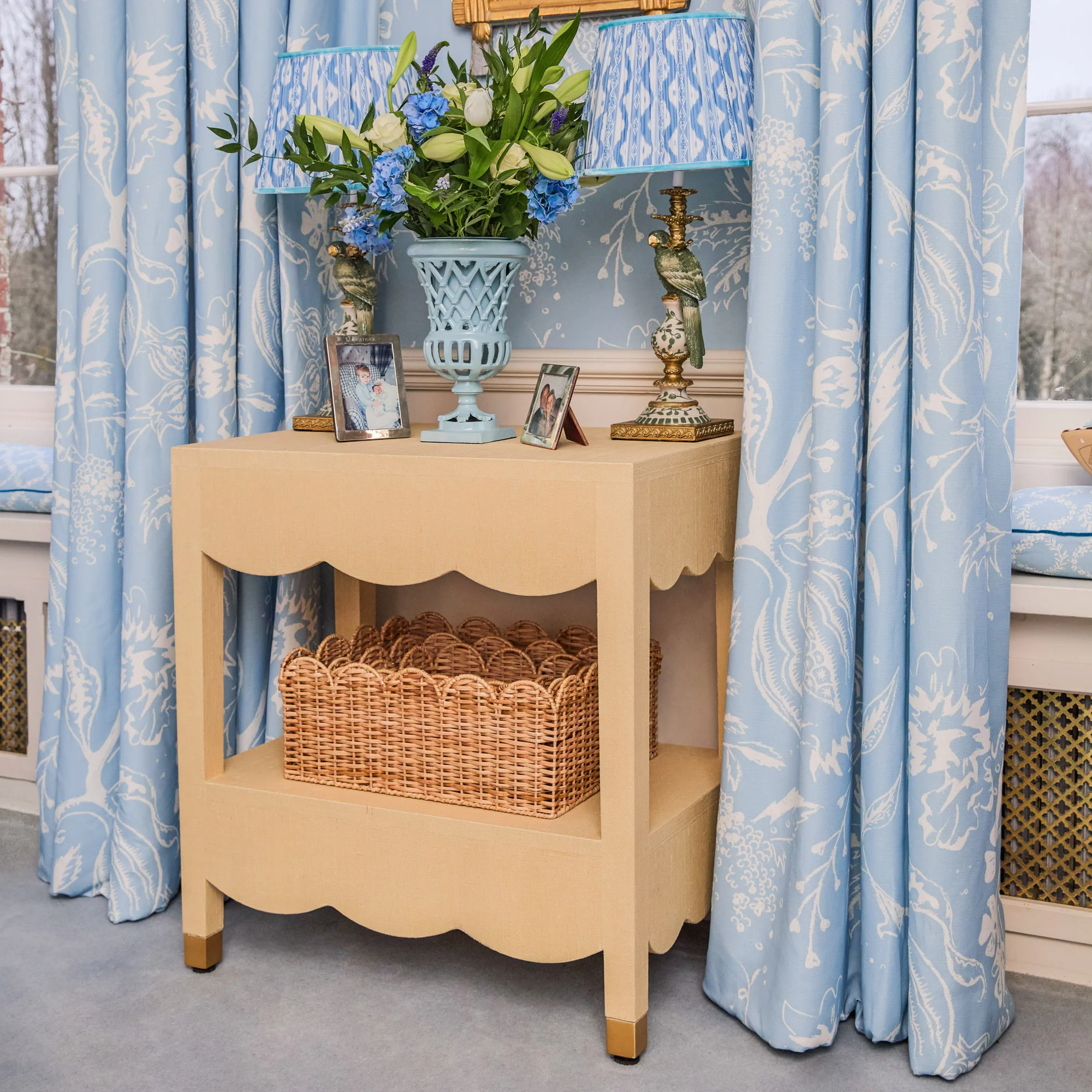 Grasscloth Table - Image 7