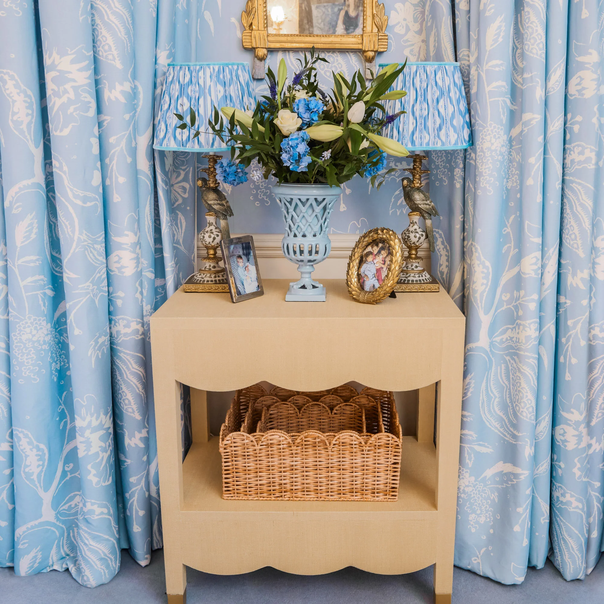 Grasscloth Table - Image 8