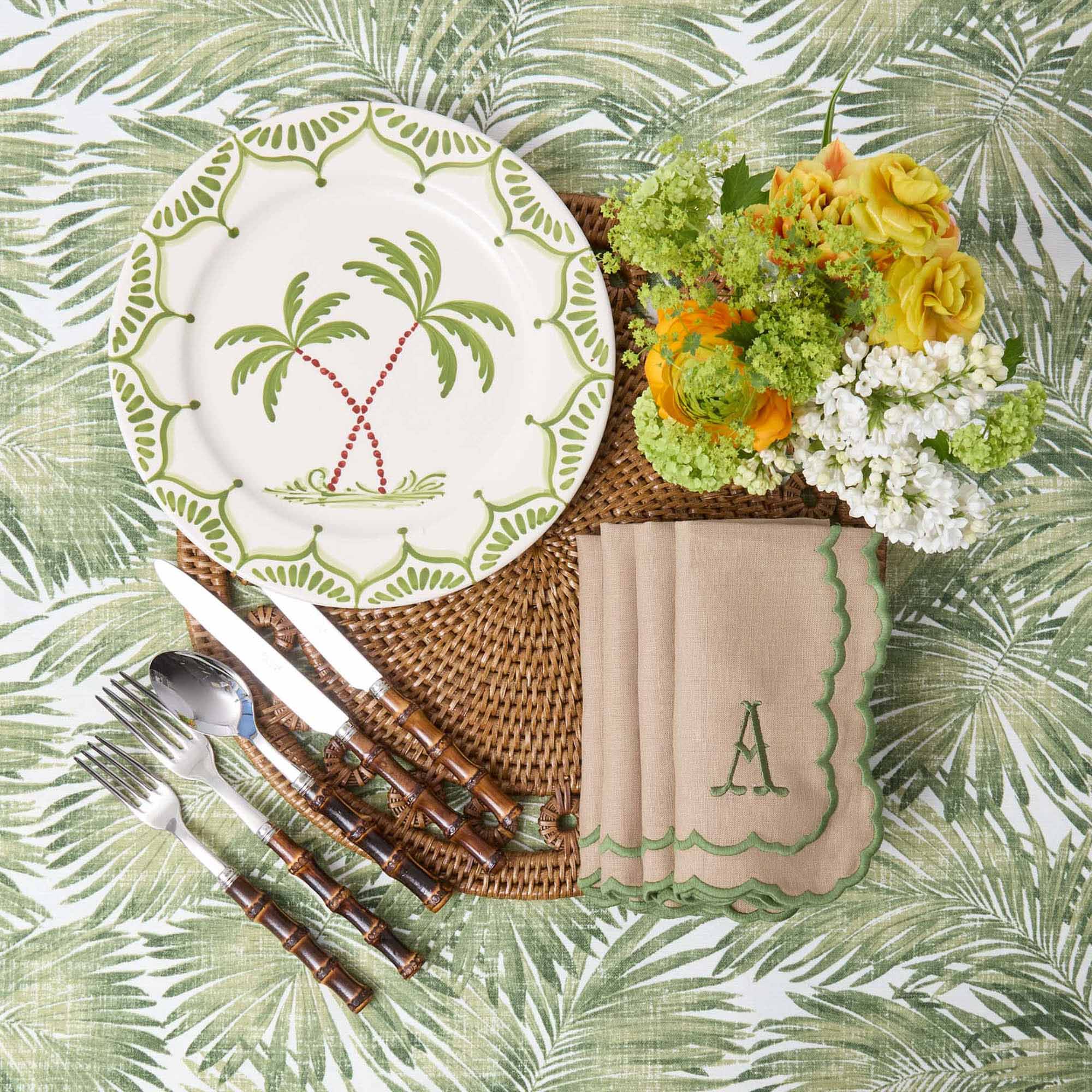 Jardin de Palmier Dinner & Starter Plates (Set of 8) - Image 9