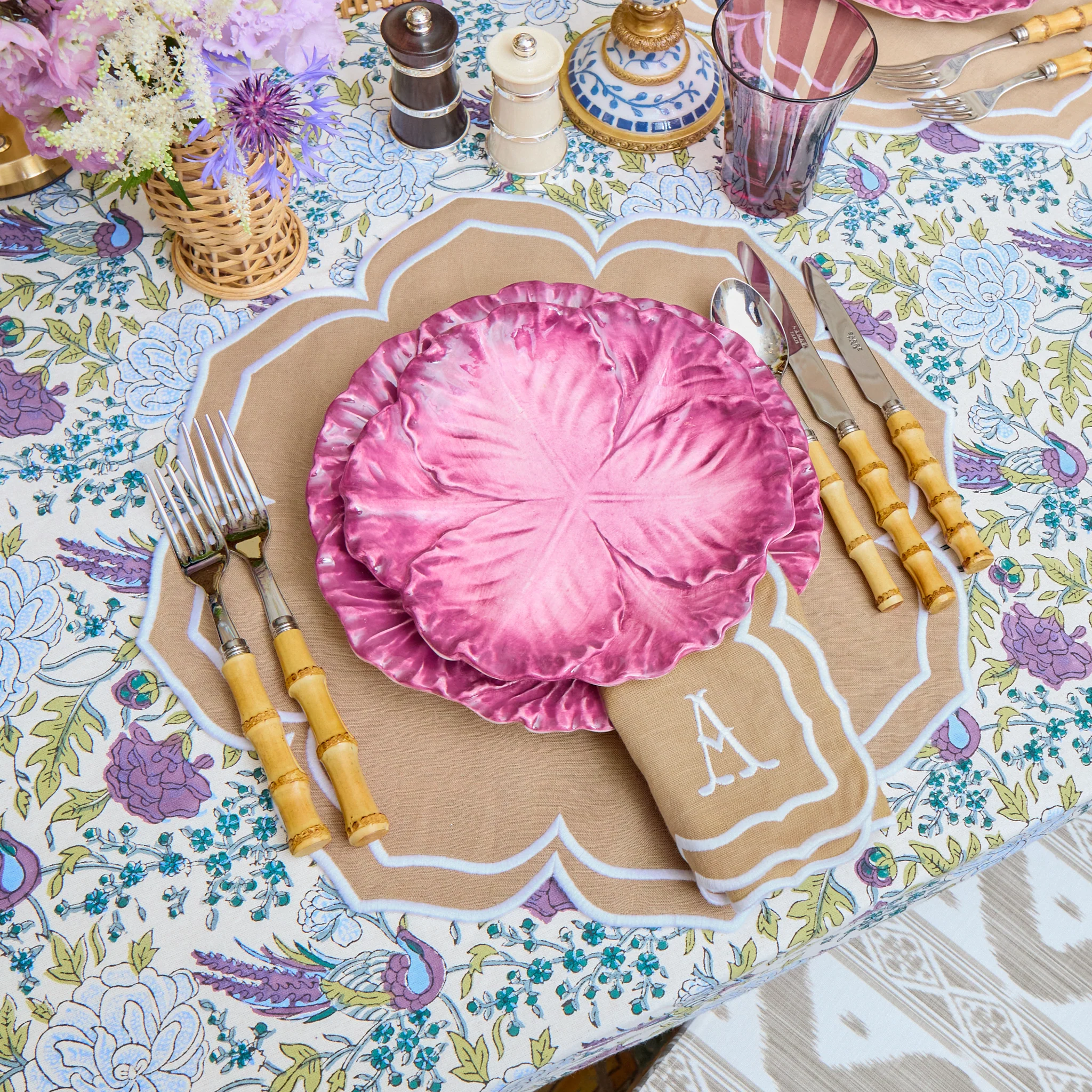Sand Fleur Napkins (Set of 4) - Image 5