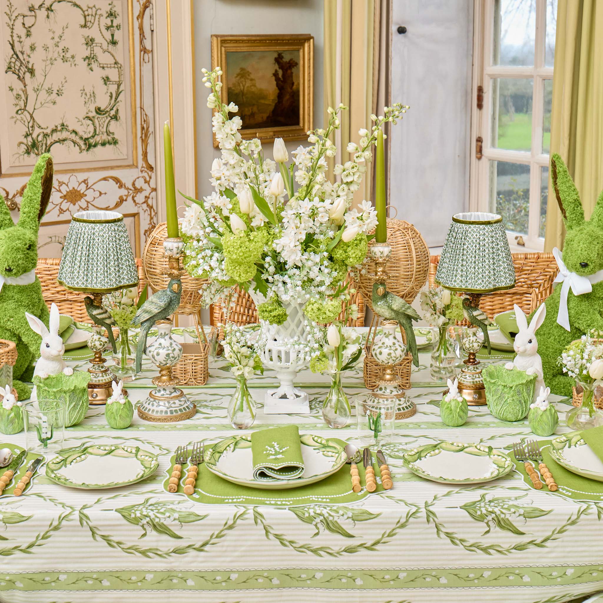 Lily of the Valley Garland Tablecloth - Image 7