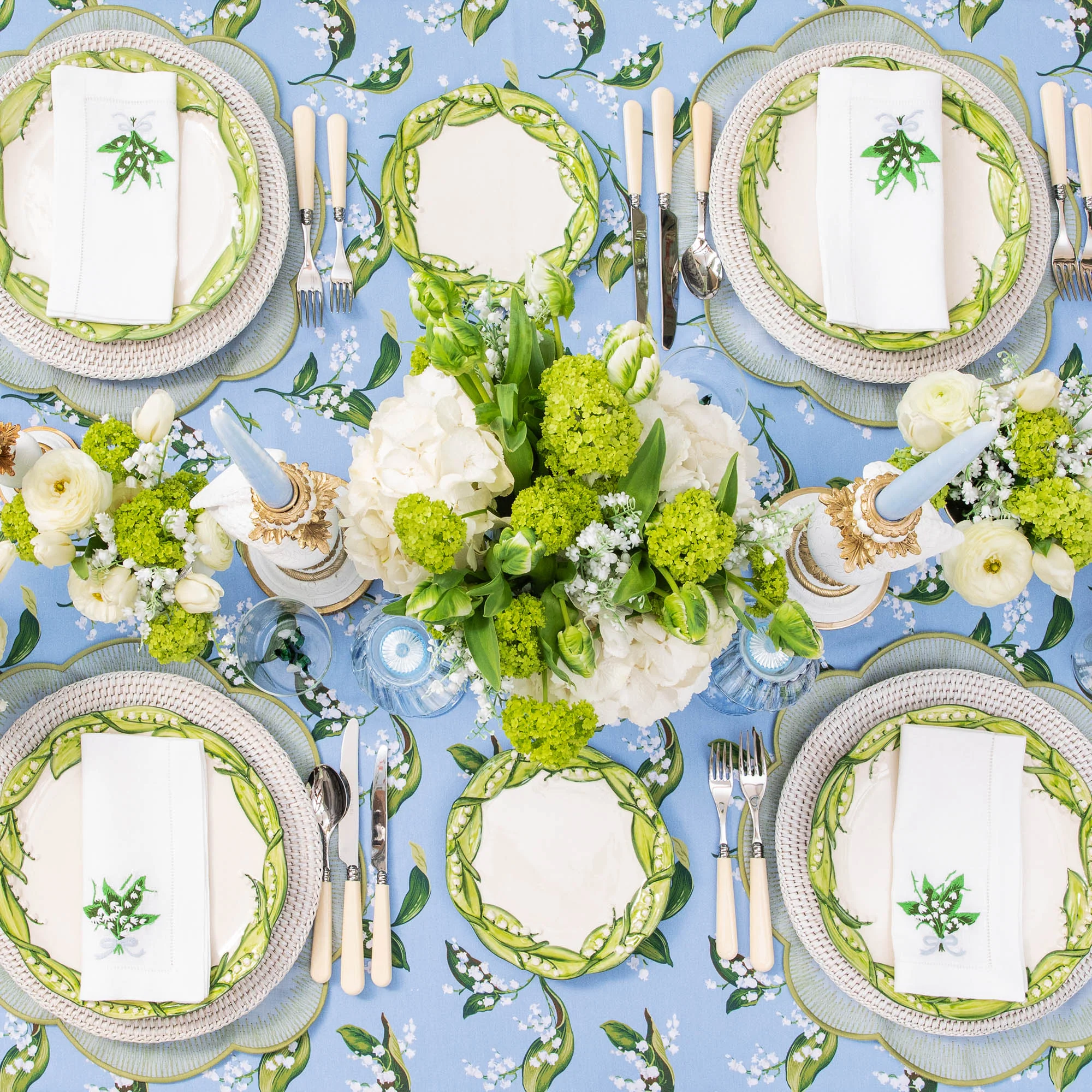 Lily of the Valley Dinner Plates (Set of 4) - Image 12