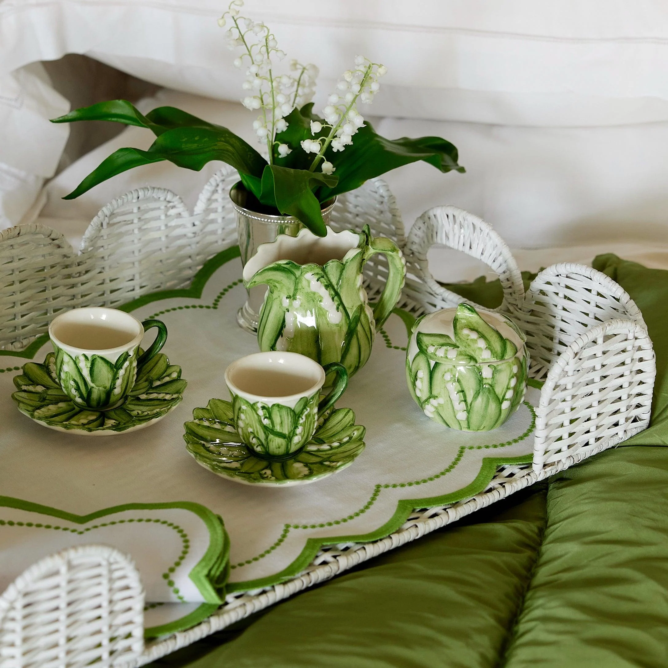 Lily of the Valley Sugar Pot - Image 8