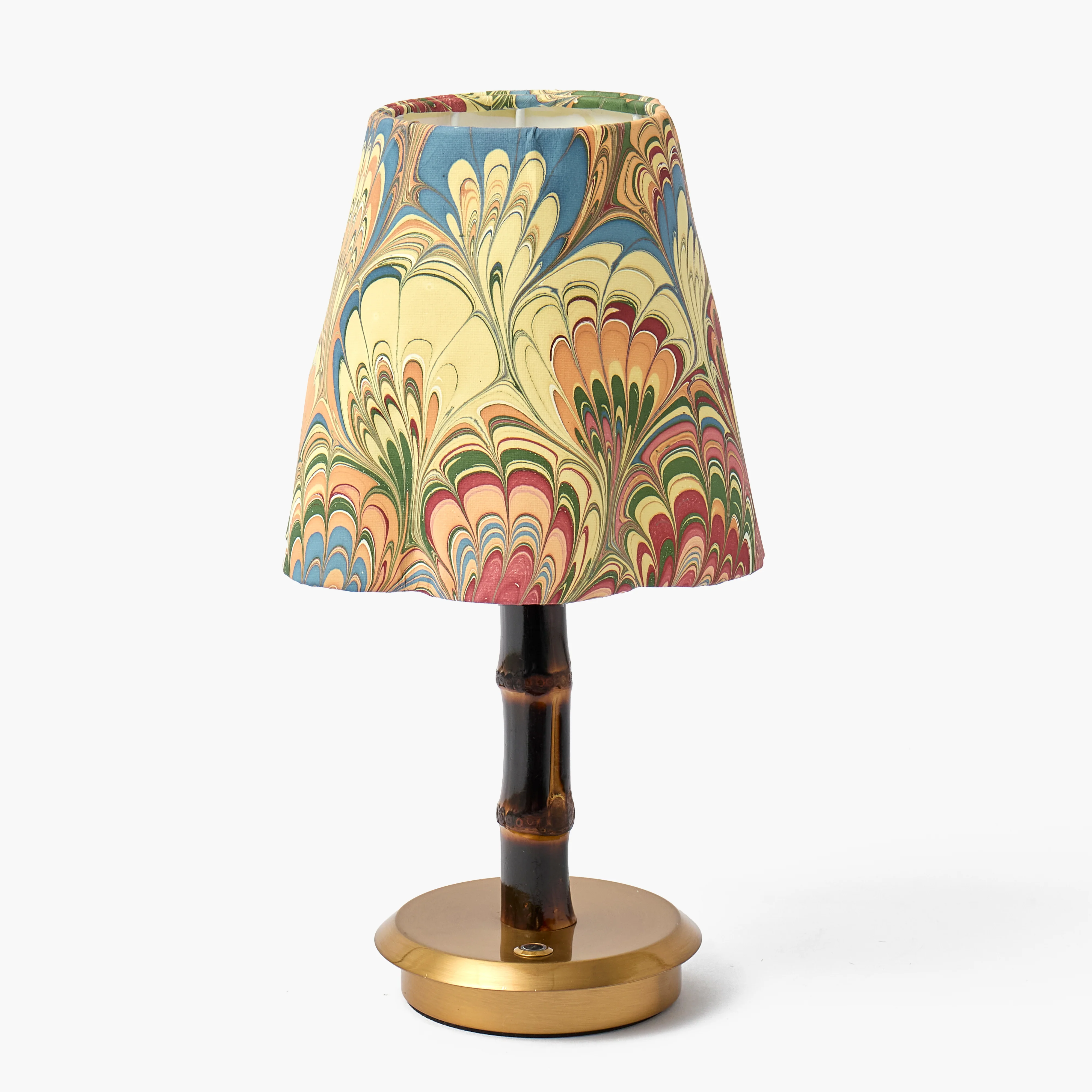 Burnt Bamboo Short Rechargeable Lamp - Image 5