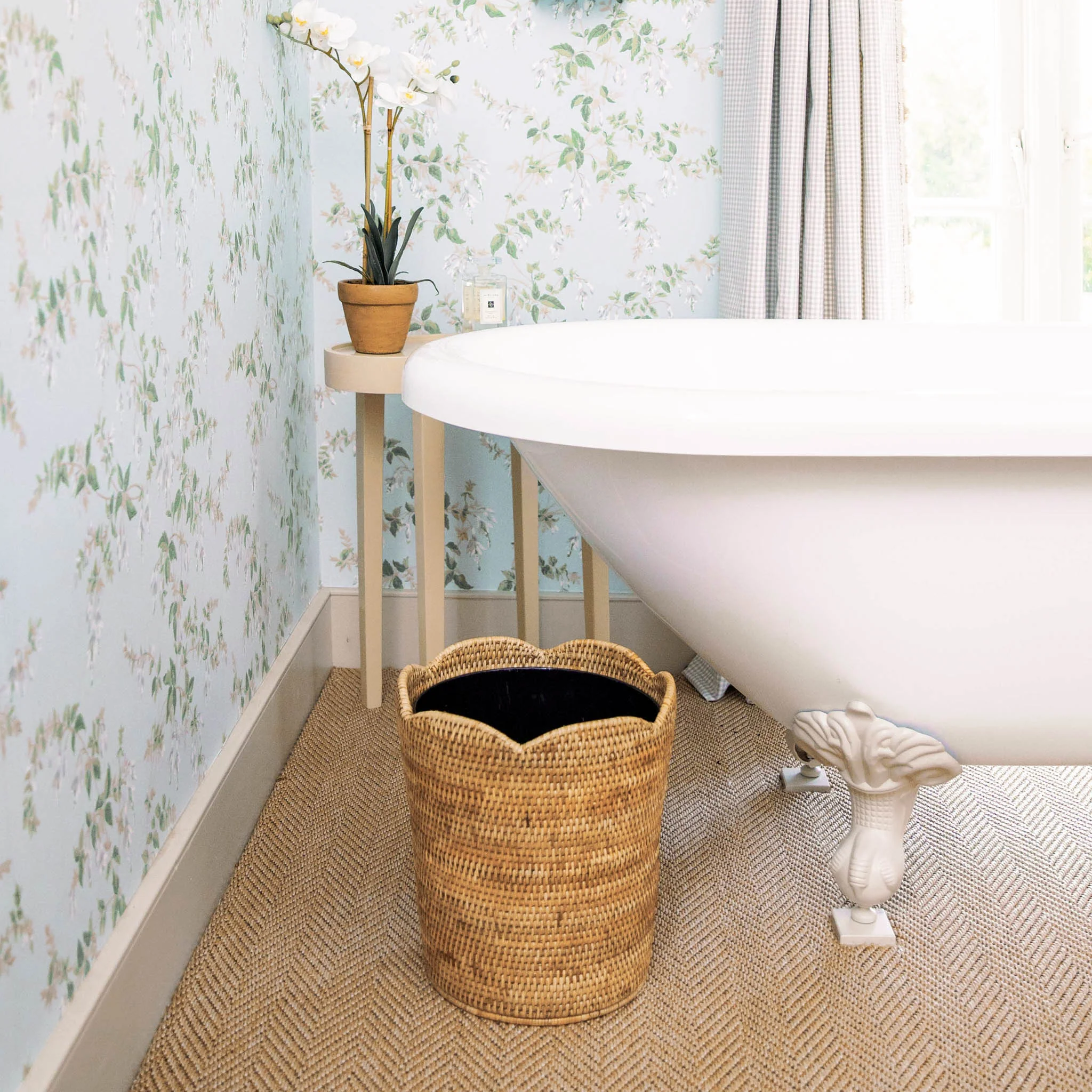 Natural Rattan Bin - Image 2