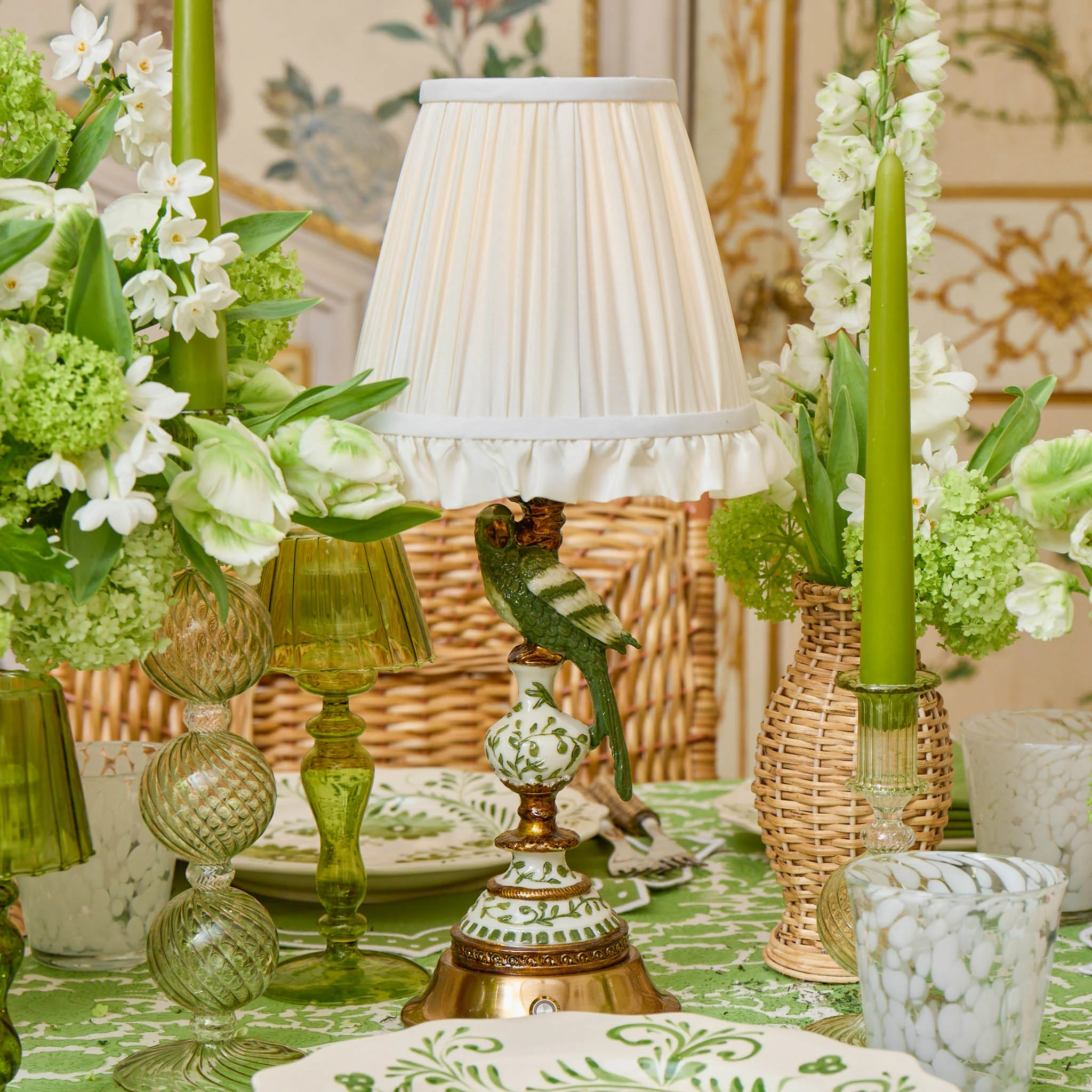 Cream Ruffle Lampshade (18cm) - Image 9