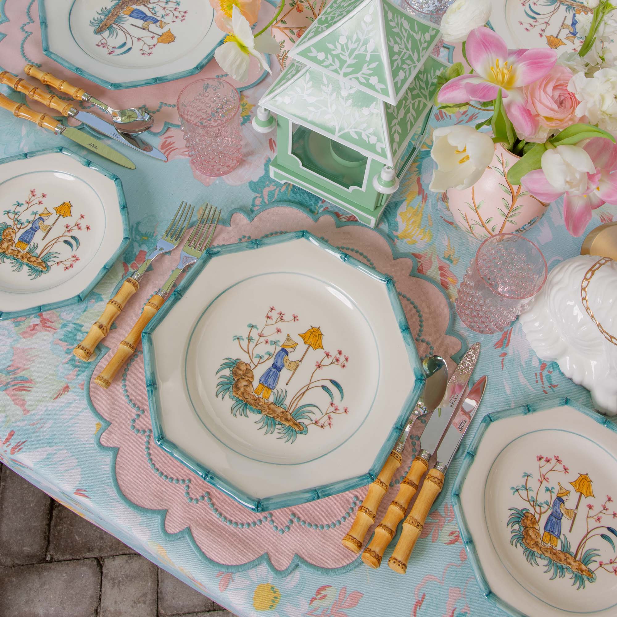 Patricia Bamboo Dinner Plates (Set of 4) - Image 2