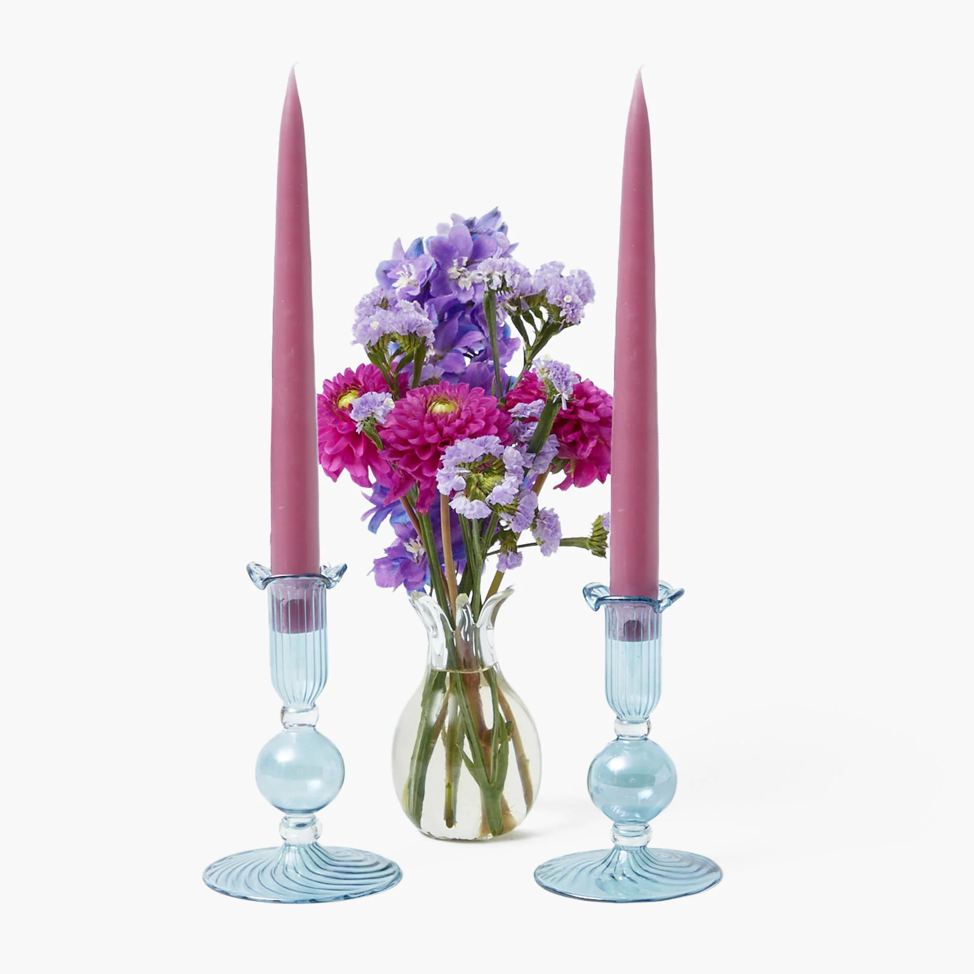 Blue Small Eden Candle Holders (Pair) - Image 15