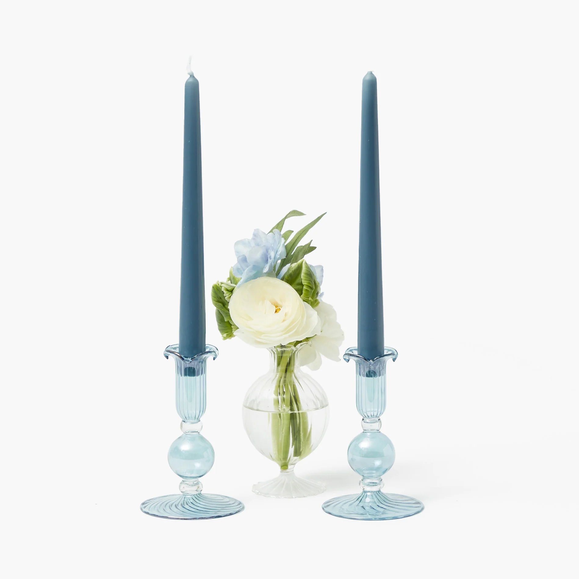 Blue Small Eden Candle Holders (Pair) - Image 23